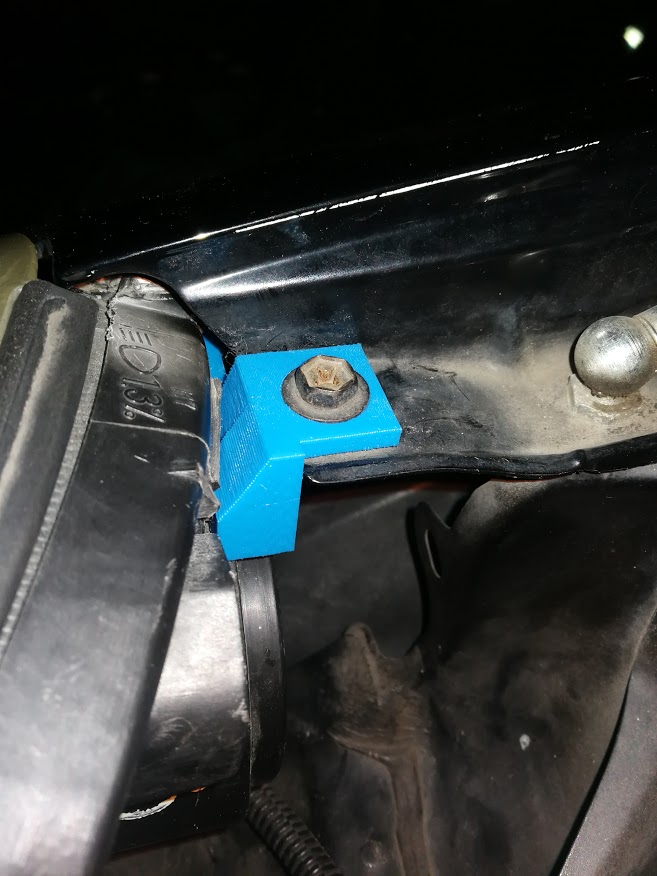MR2 Spyder headlight replacement tab
