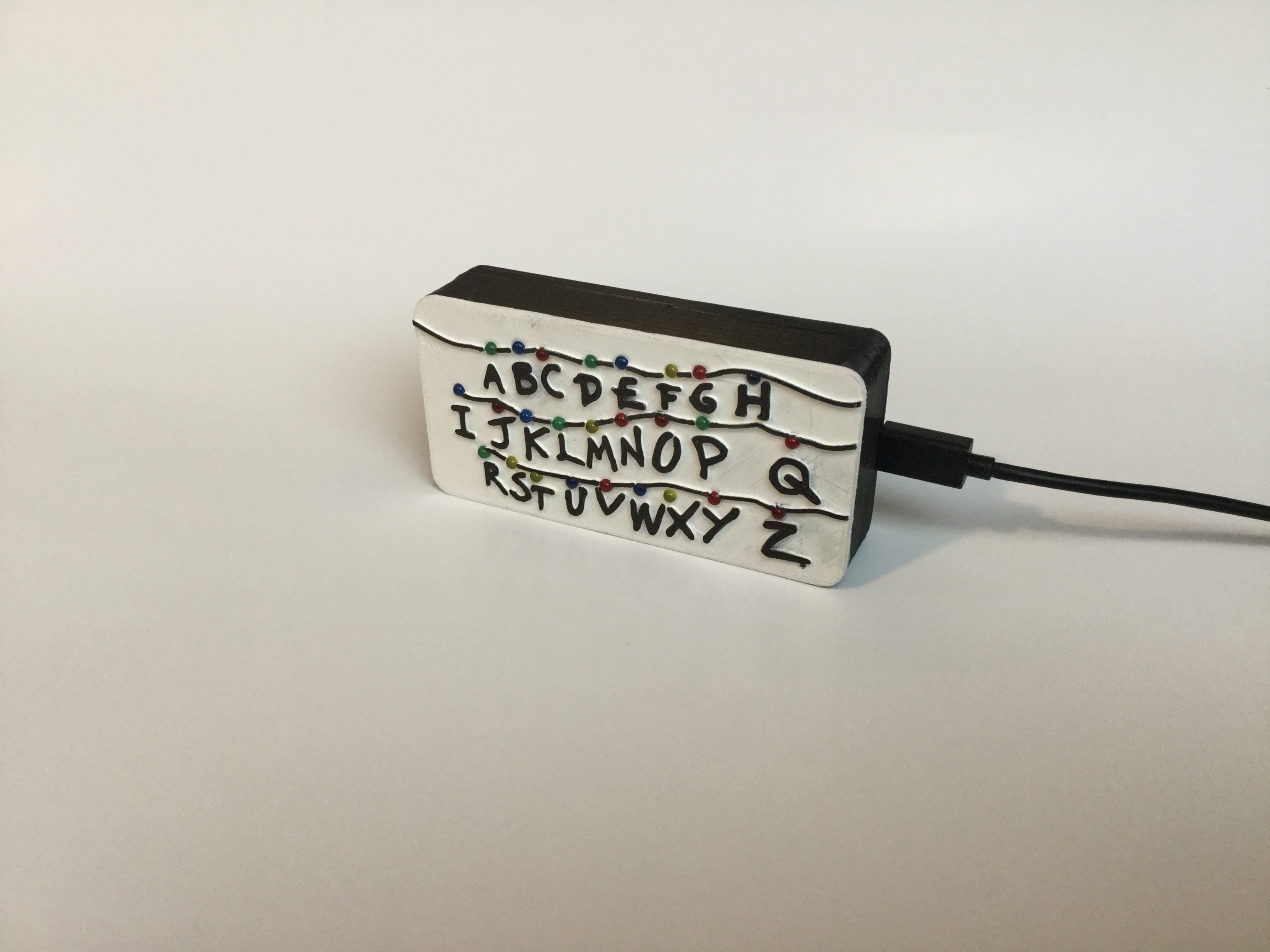 Stranger things alphabet lights LED matrix