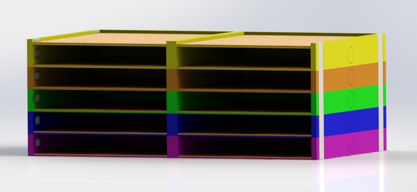 Filament Efficient Folder Holder (requires cardboard)