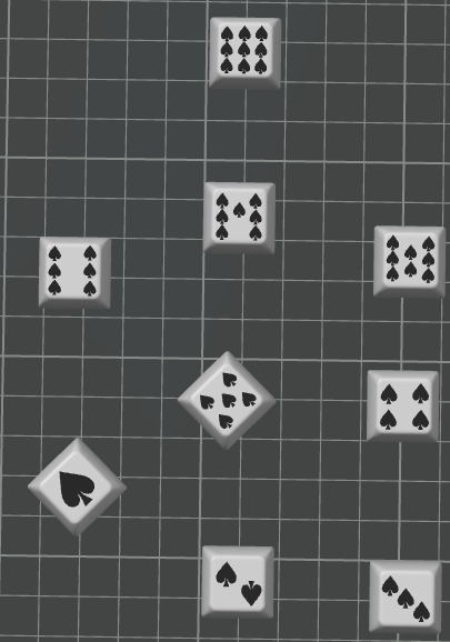 Spades 1-9 keycaps (XDA)