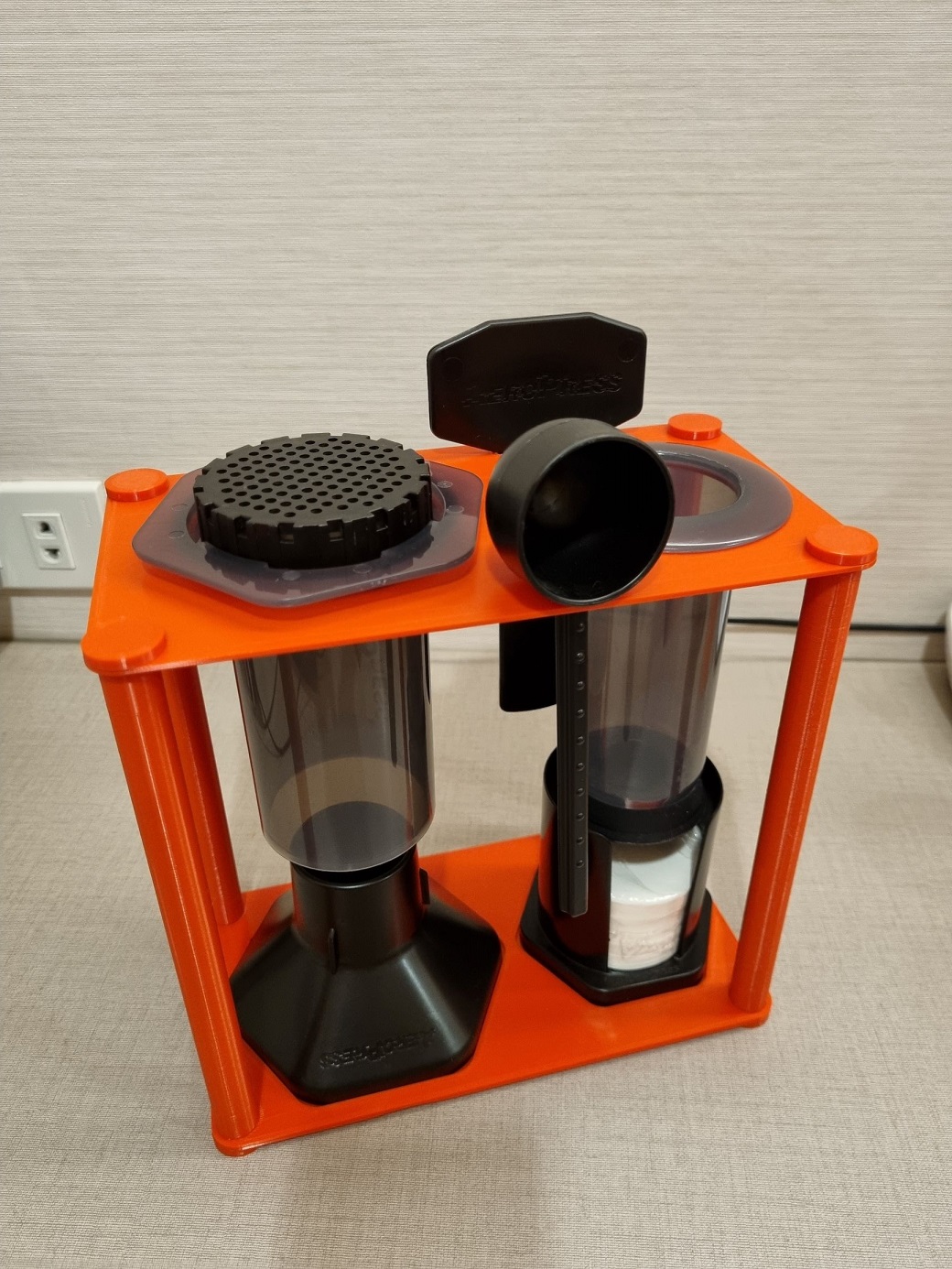 Aeropress Organizer Station - Stand and Holder