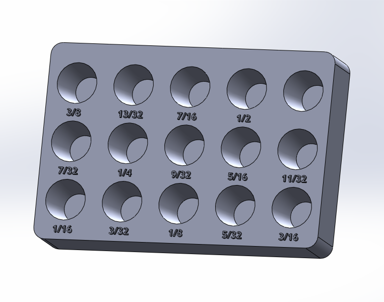 ER20 Collet Holder Tray