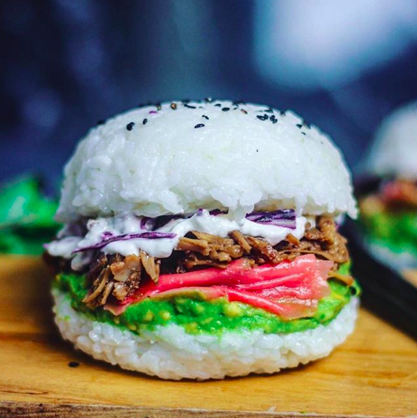 sushiburger "bun" maker 3D print model