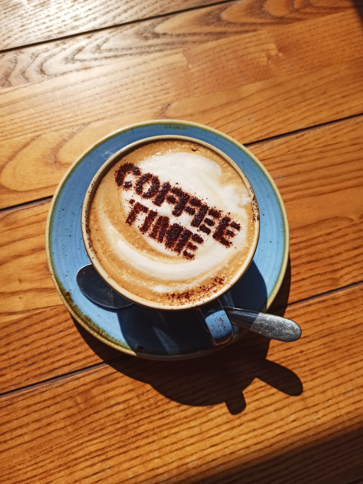 Coffee Time Stencil