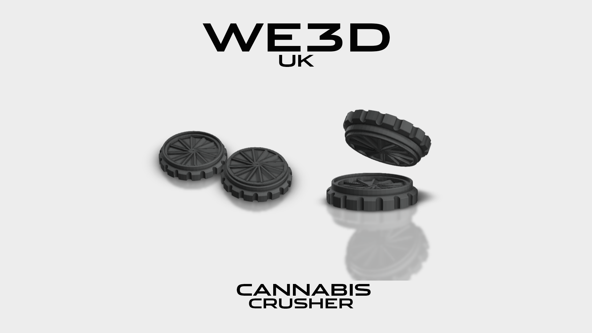 Cannabis Crusher - 420 WE3D UK