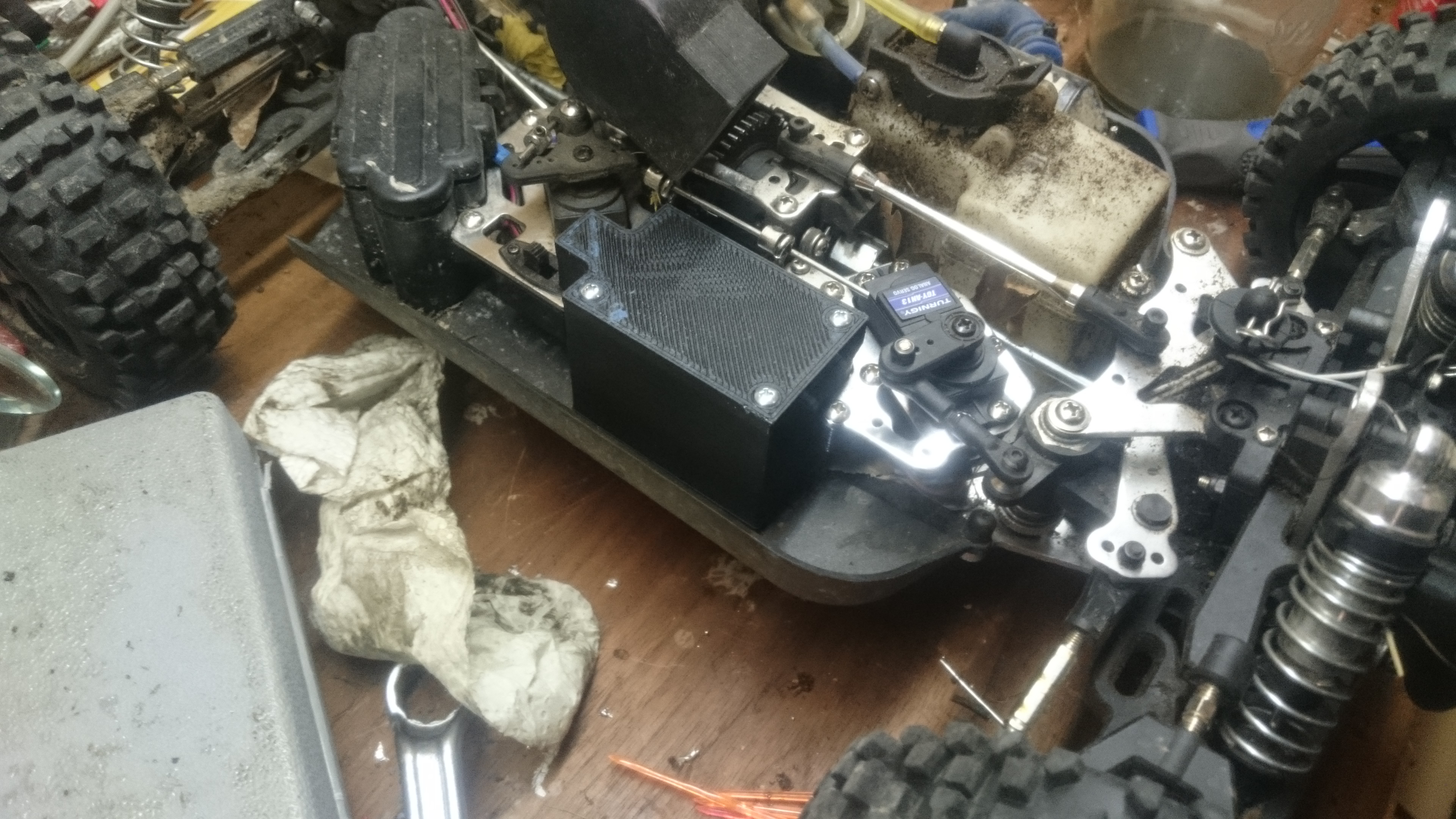 Reely air attack/ Rex X Receiver box