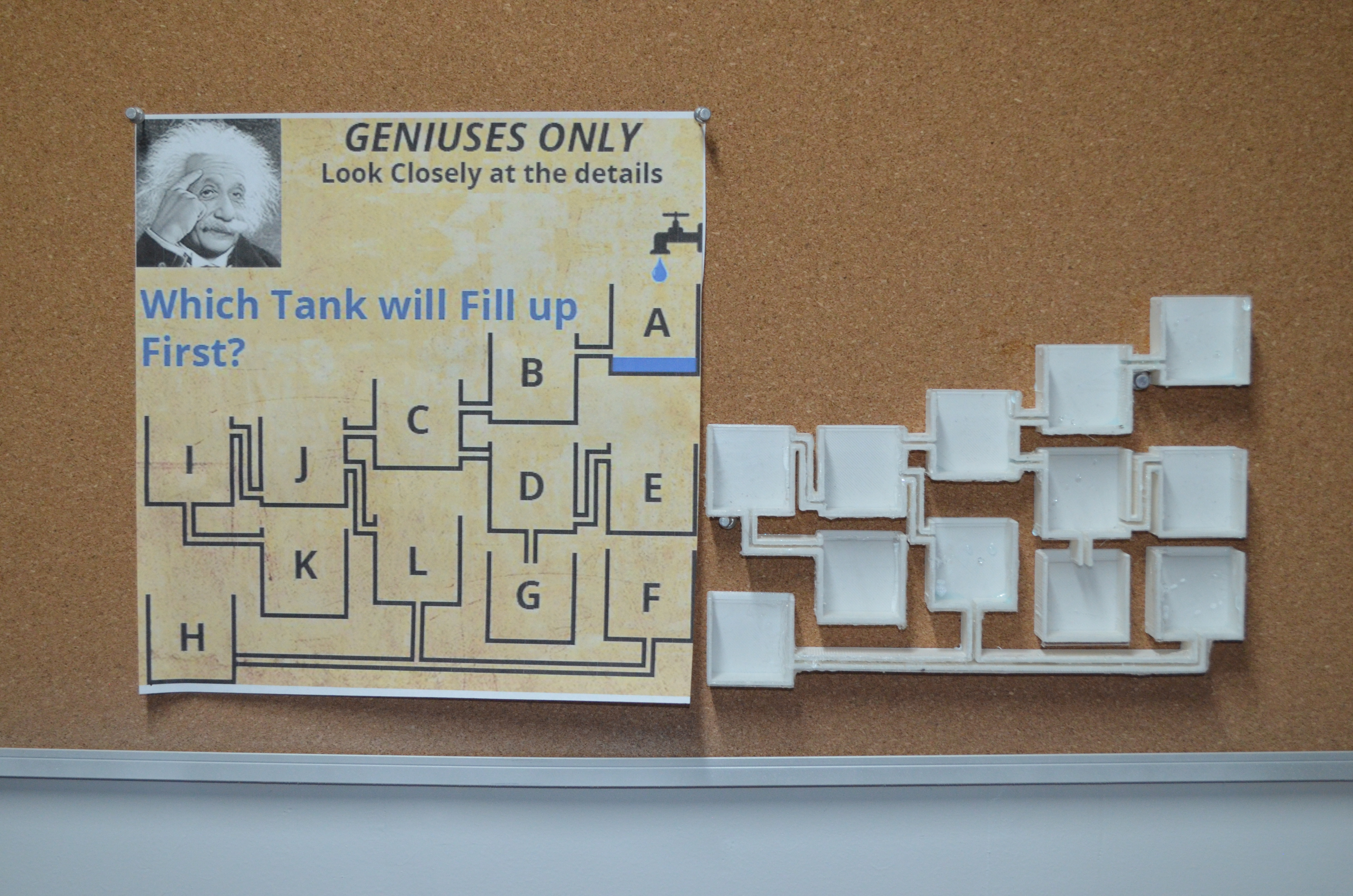 Which tank fill up first / water equilibrium system - Answered