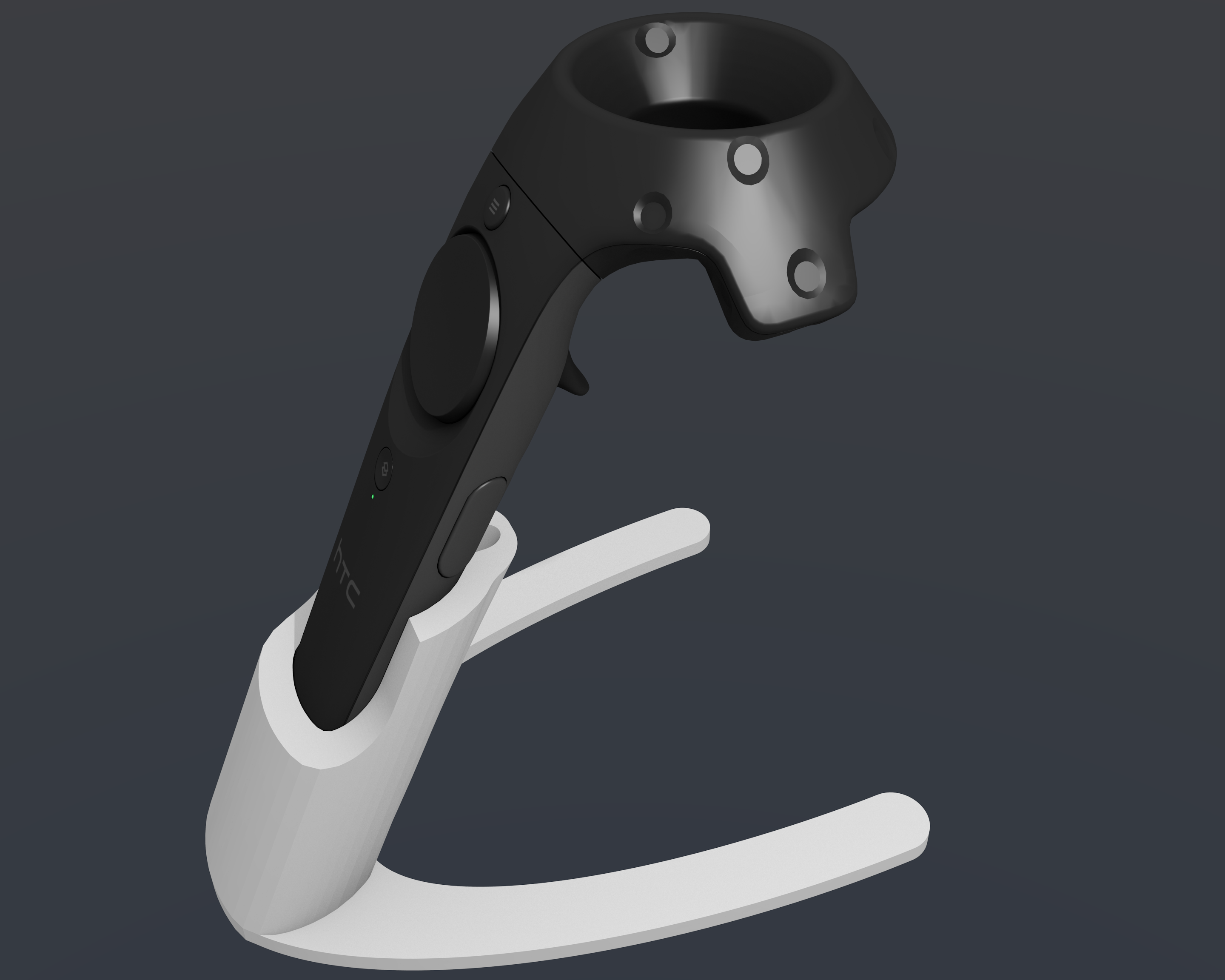 HTC Vive controller stand and charging station