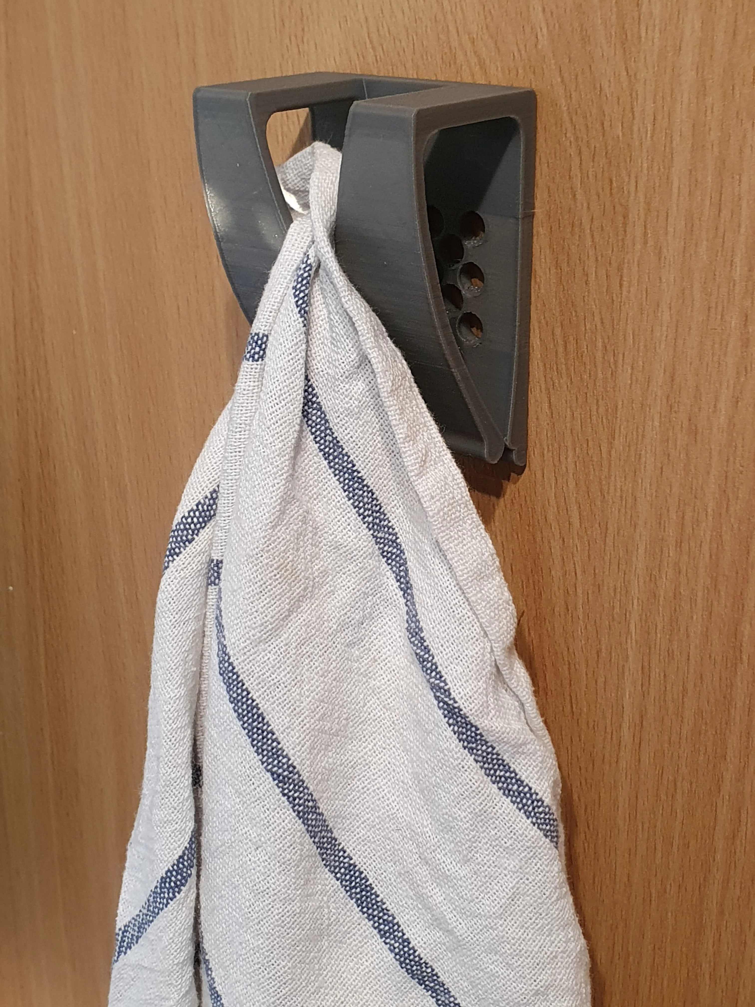 Cloth or towel clamp hook / Tuch- oder Handtuchklemmhaken