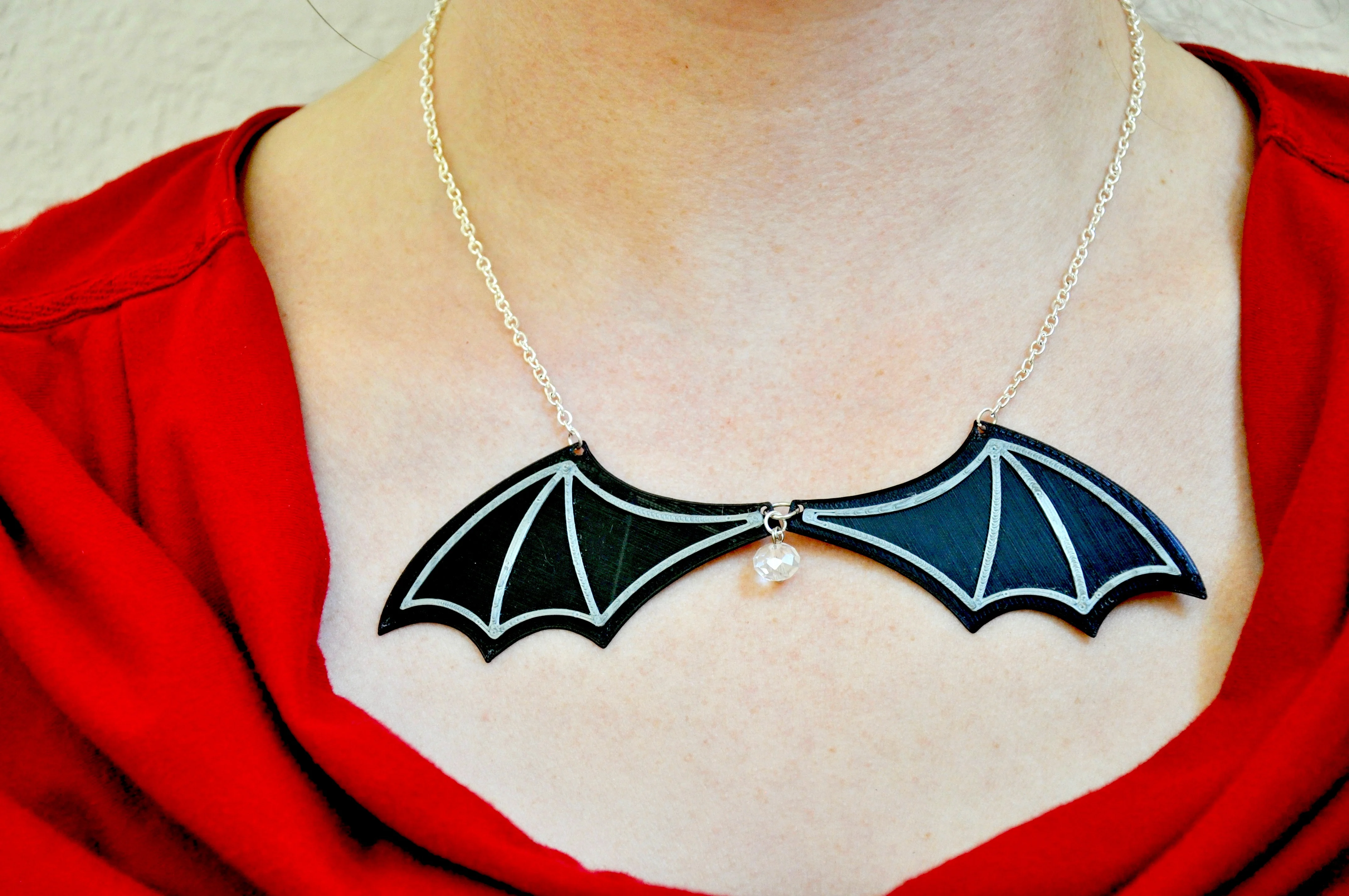 Bat Wing Necklace