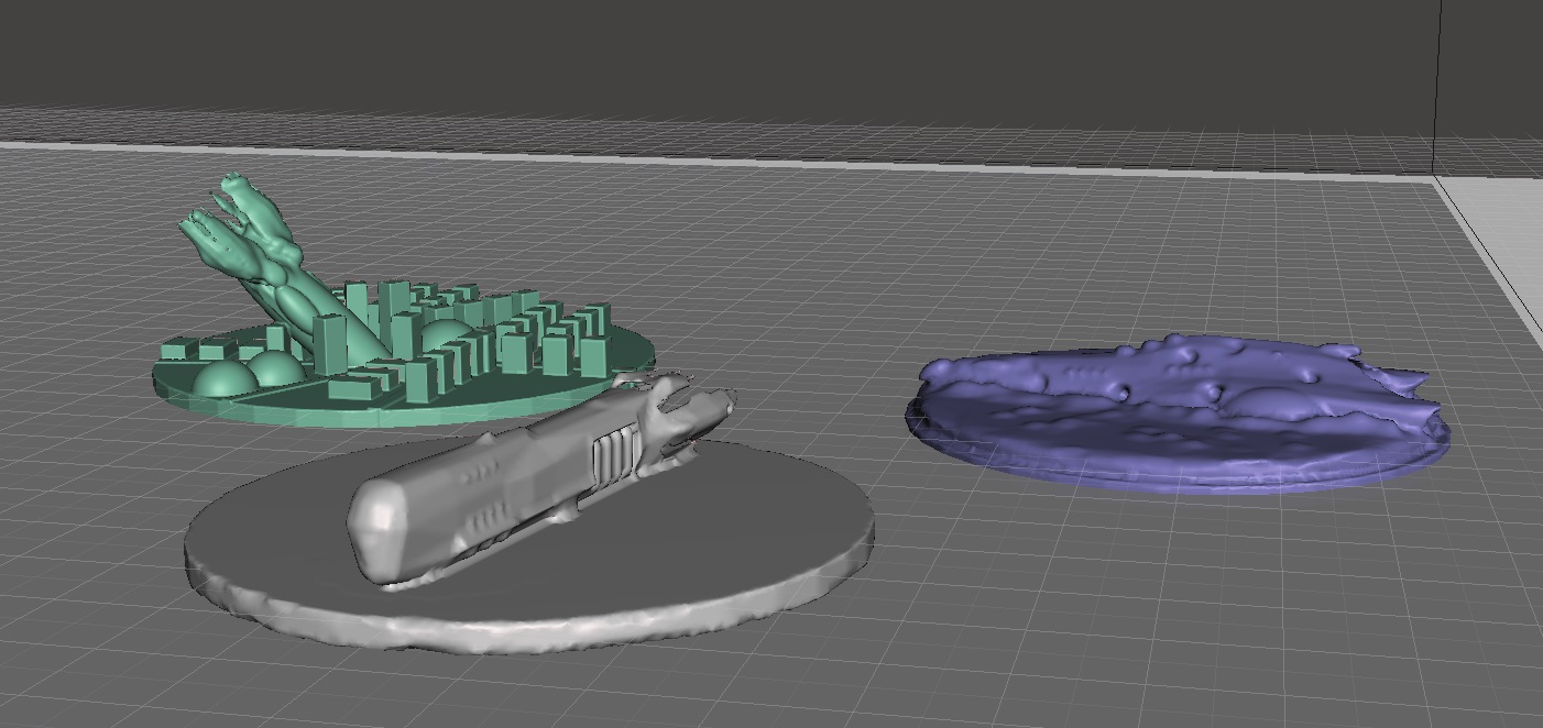 ROBOTECH Reconstruction Blues RRT STRATEGY GAME PIECE ZENTRAEDI