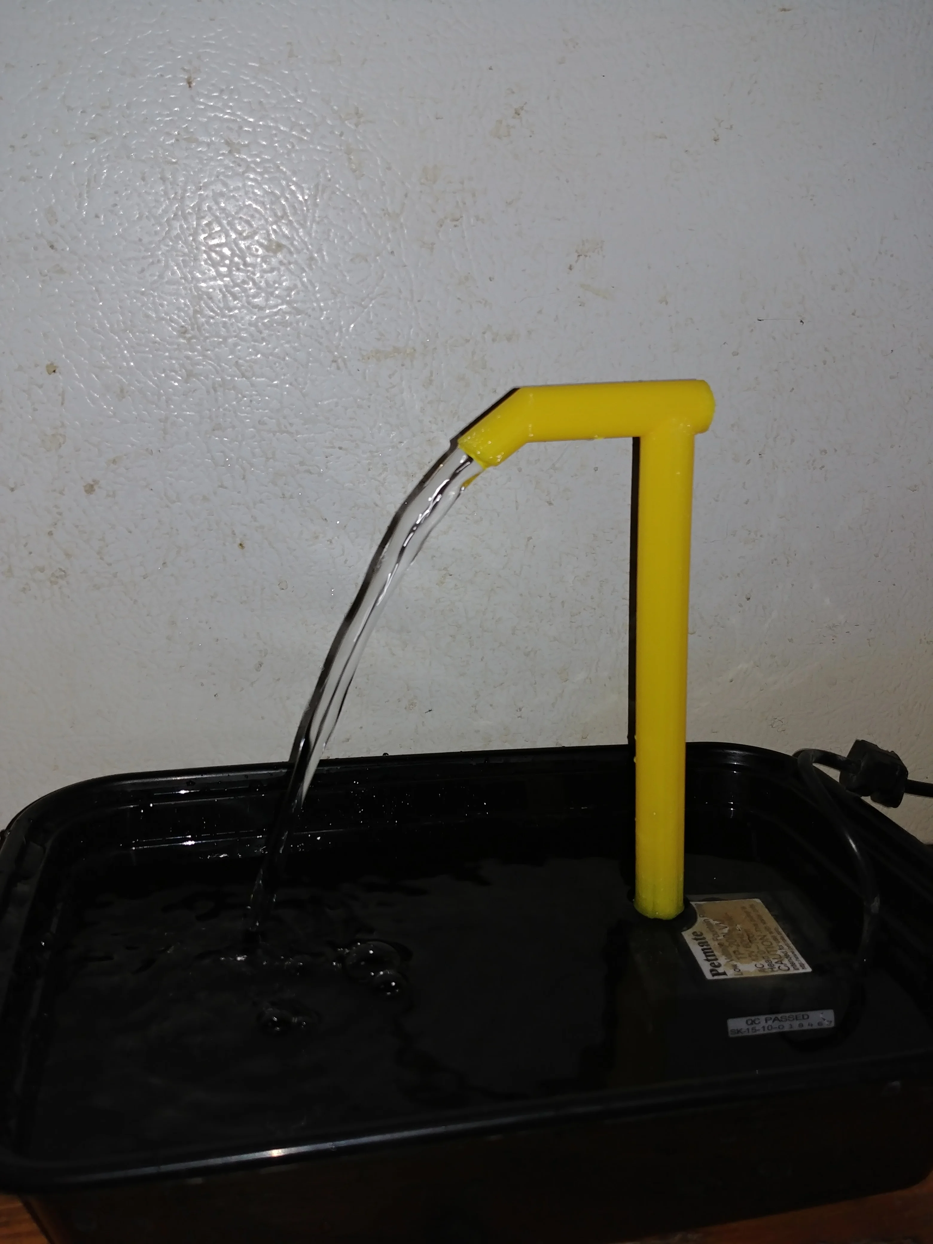 petmate water pump faucet style pipe