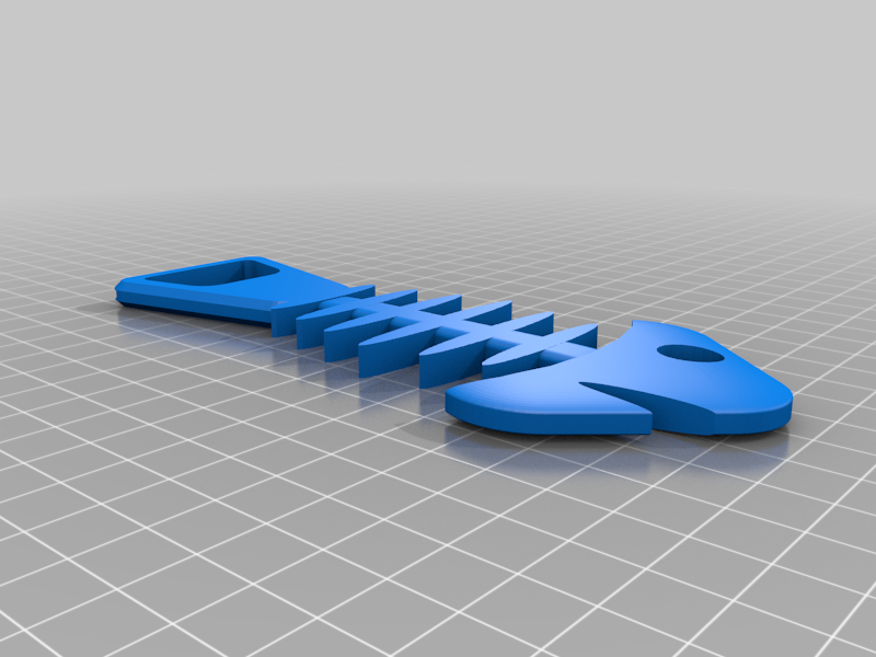 fish bones bottle opener