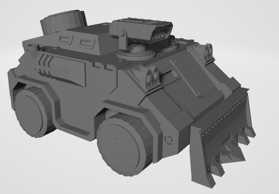 Space Jarhead 4x4 APC