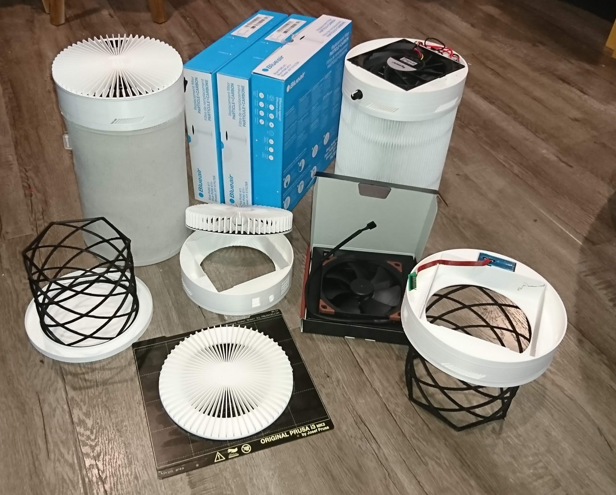 Air purifier (BlueAir 411 filter)