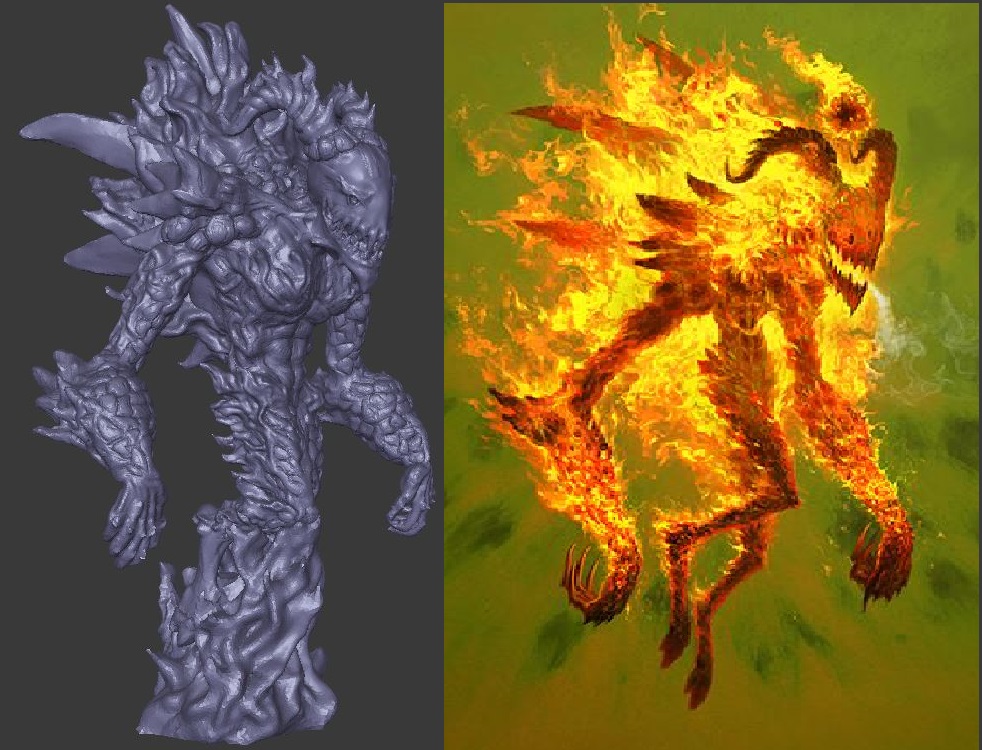 Gloomhaven Flame Demon