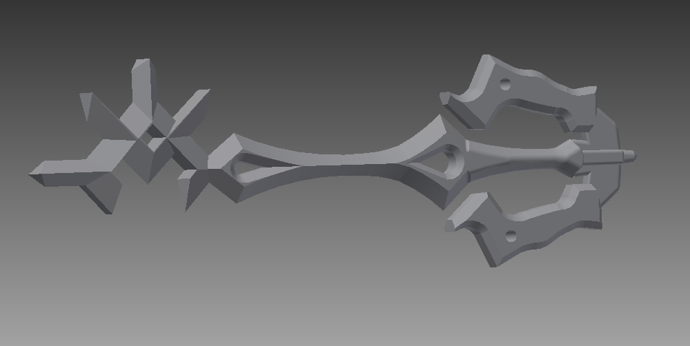 Aqua's Rainfell Keyblade