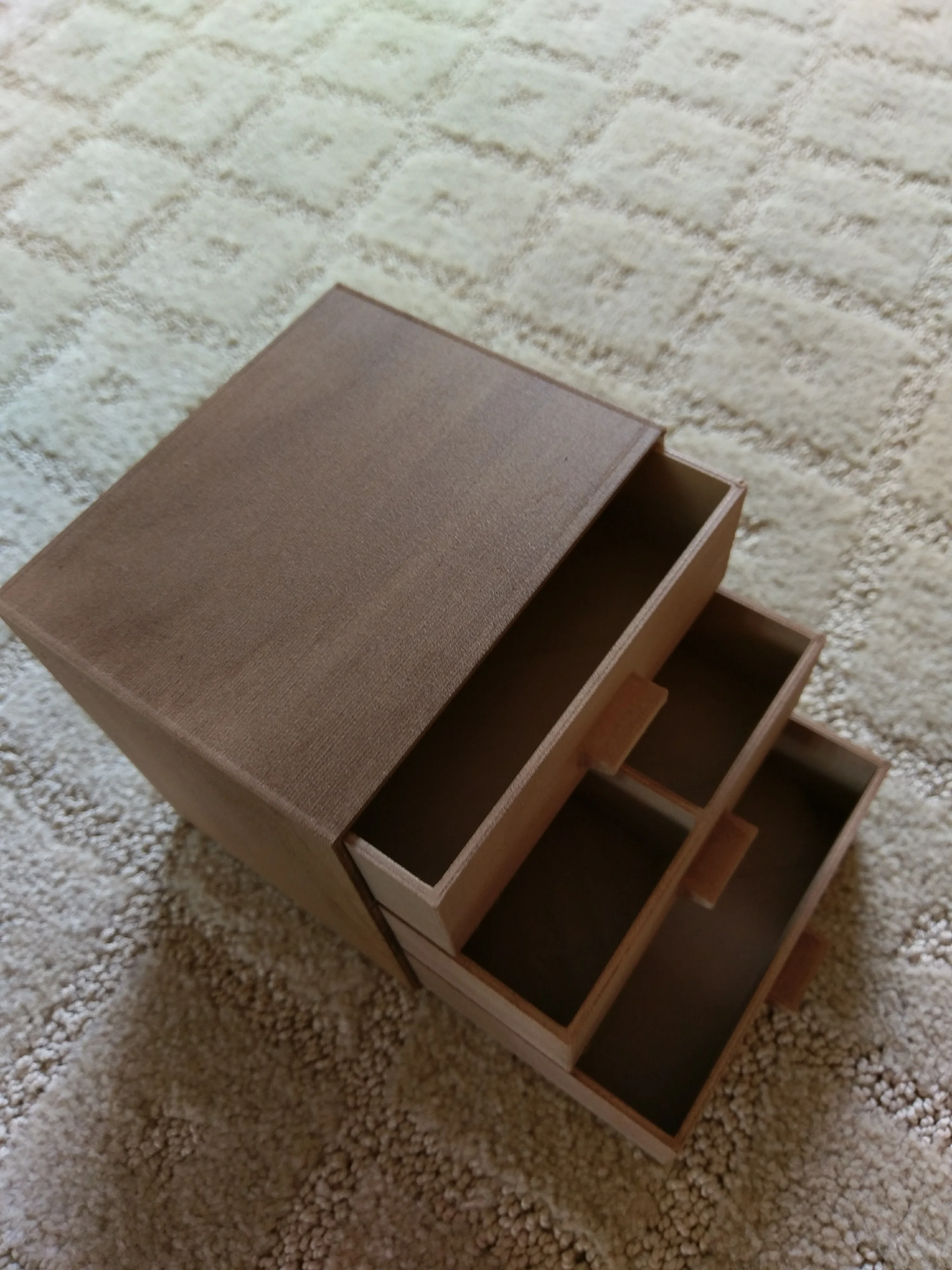 Medicine cabinet drawers
