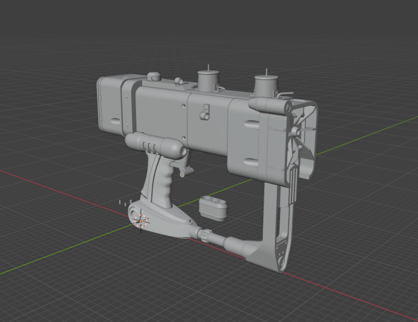 Fallout New Vegas AER pistol unique remix cosplay prop
