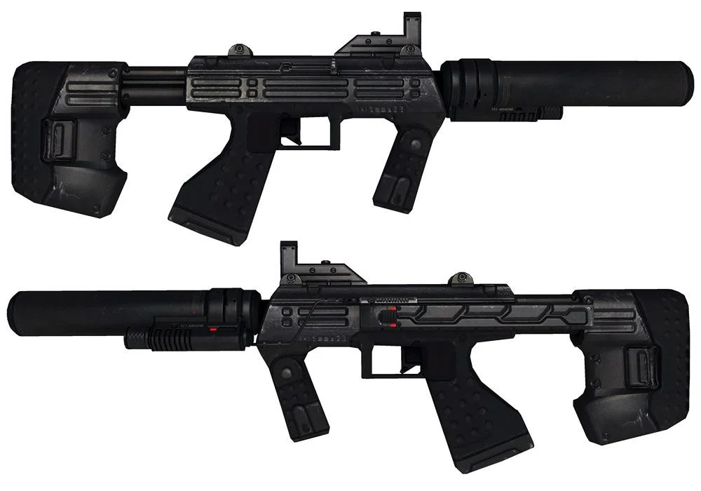 M7 SMG (Halo 3) and M7S Supressed SMG (Halo 3: ODST) Credit: Brian Westgate: