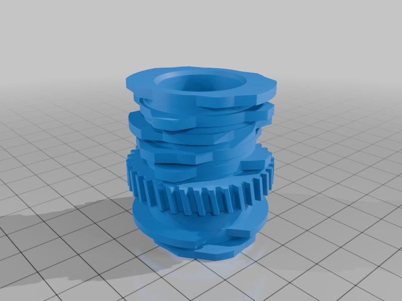 Pfaff cam stack / curve block