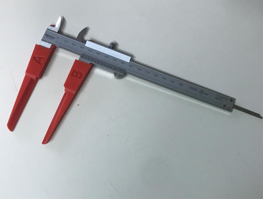 Prolunghe becco Calibro Mitutoyo 150mm