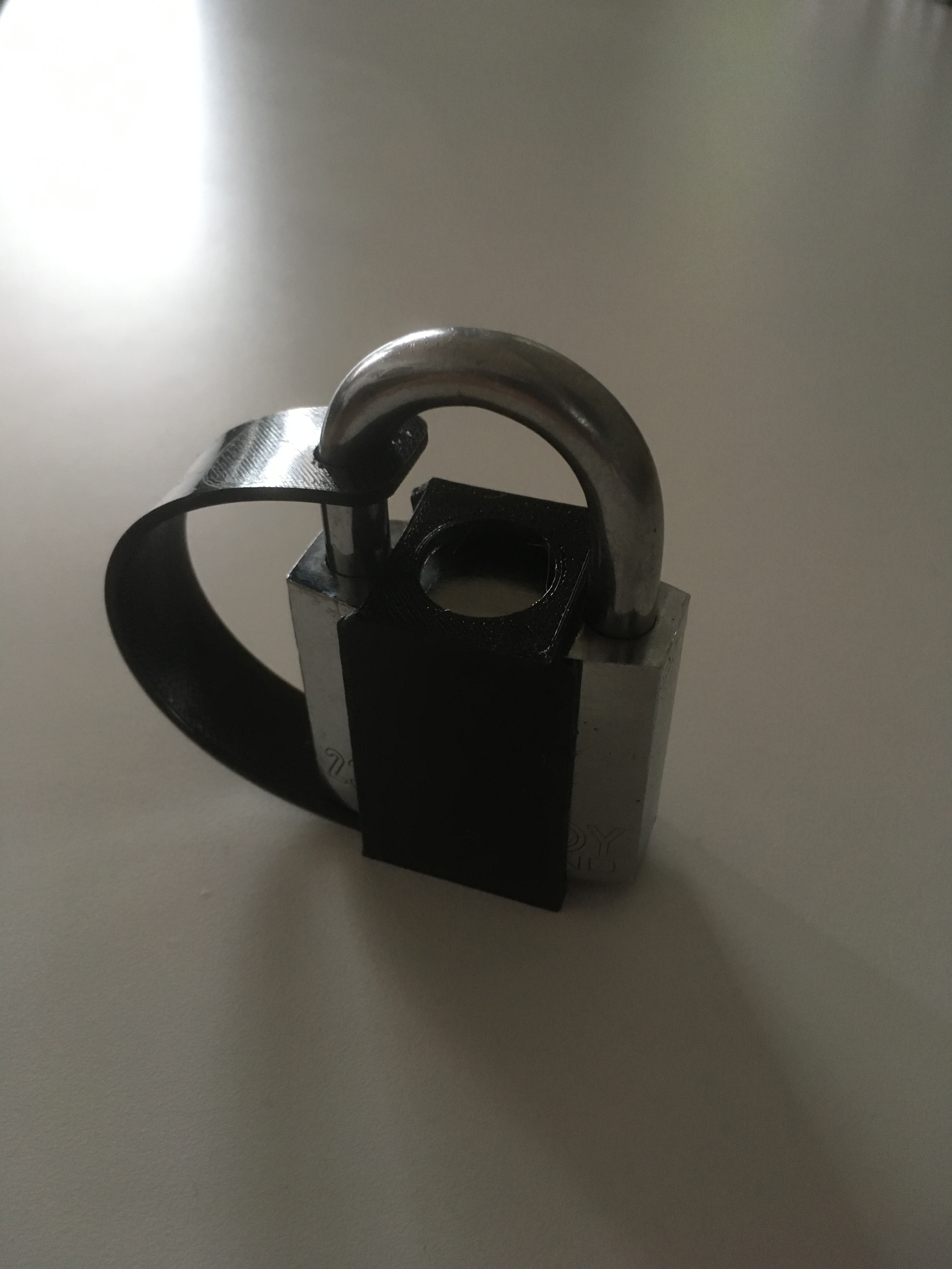 Padlock dirt guard