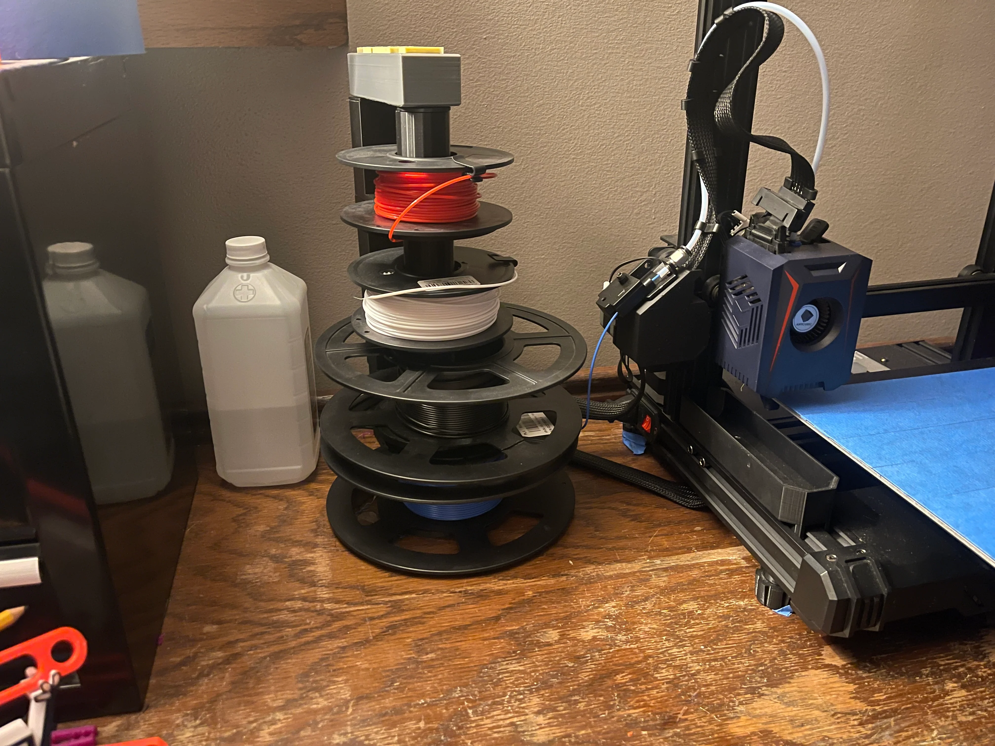 Manual Multi-Material System Filament Stacker