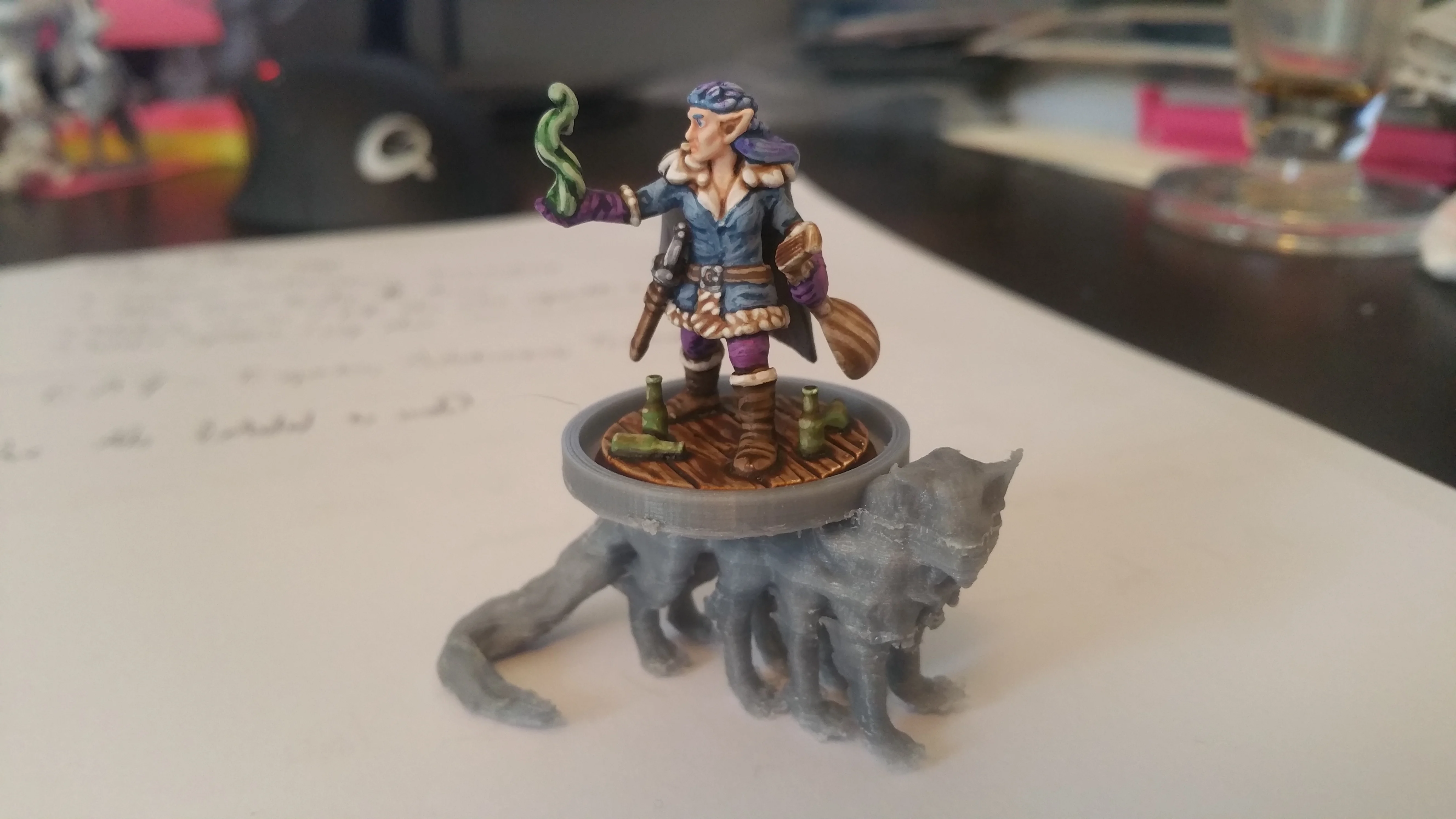 8 Legged Beast Azorius Mount (for medium creatures)