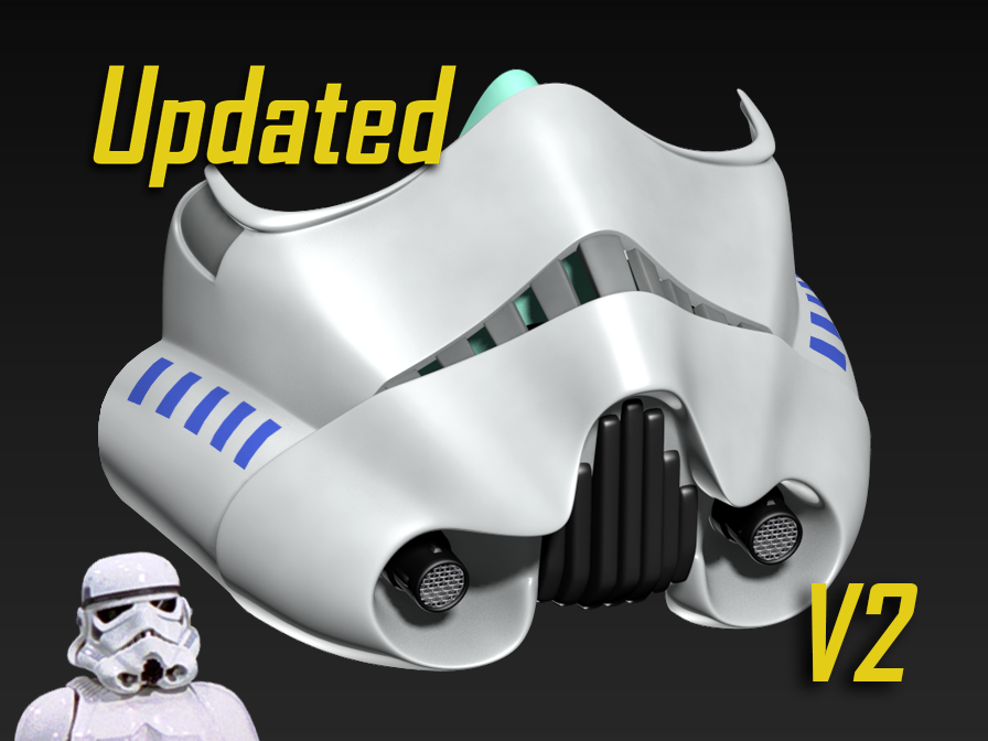 COVID-19 Mask Cap, Stormtrooper Edition