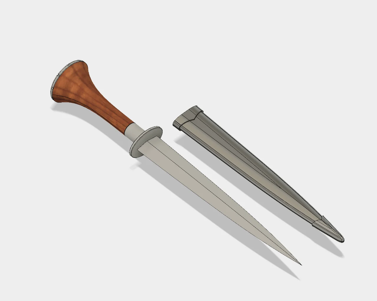 Ciri's Dagger & Scabbard - The Witcher