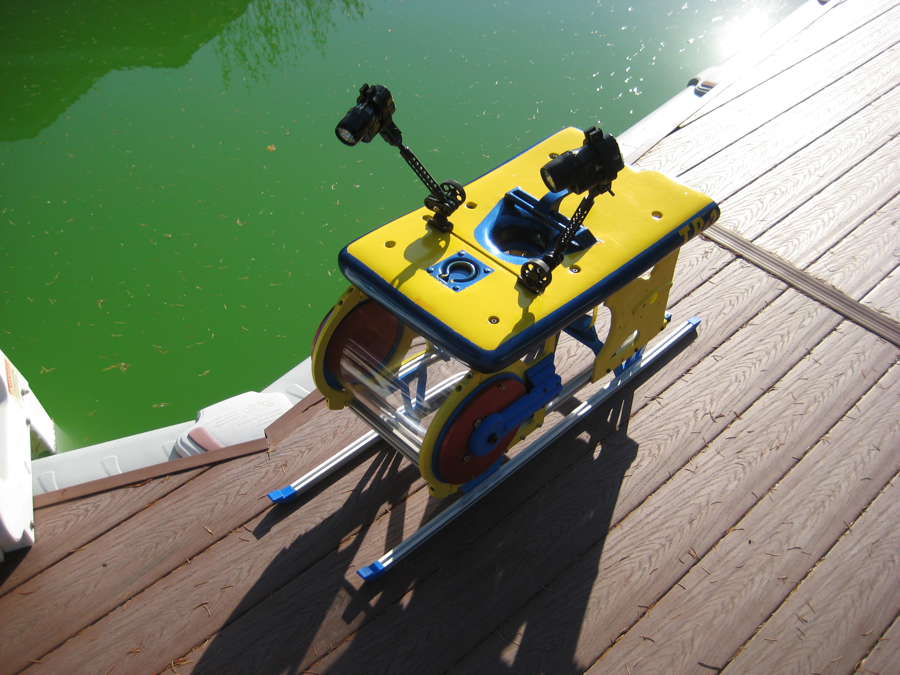 TimROV - An Open Source Scout Class Remote Operated Vehicle