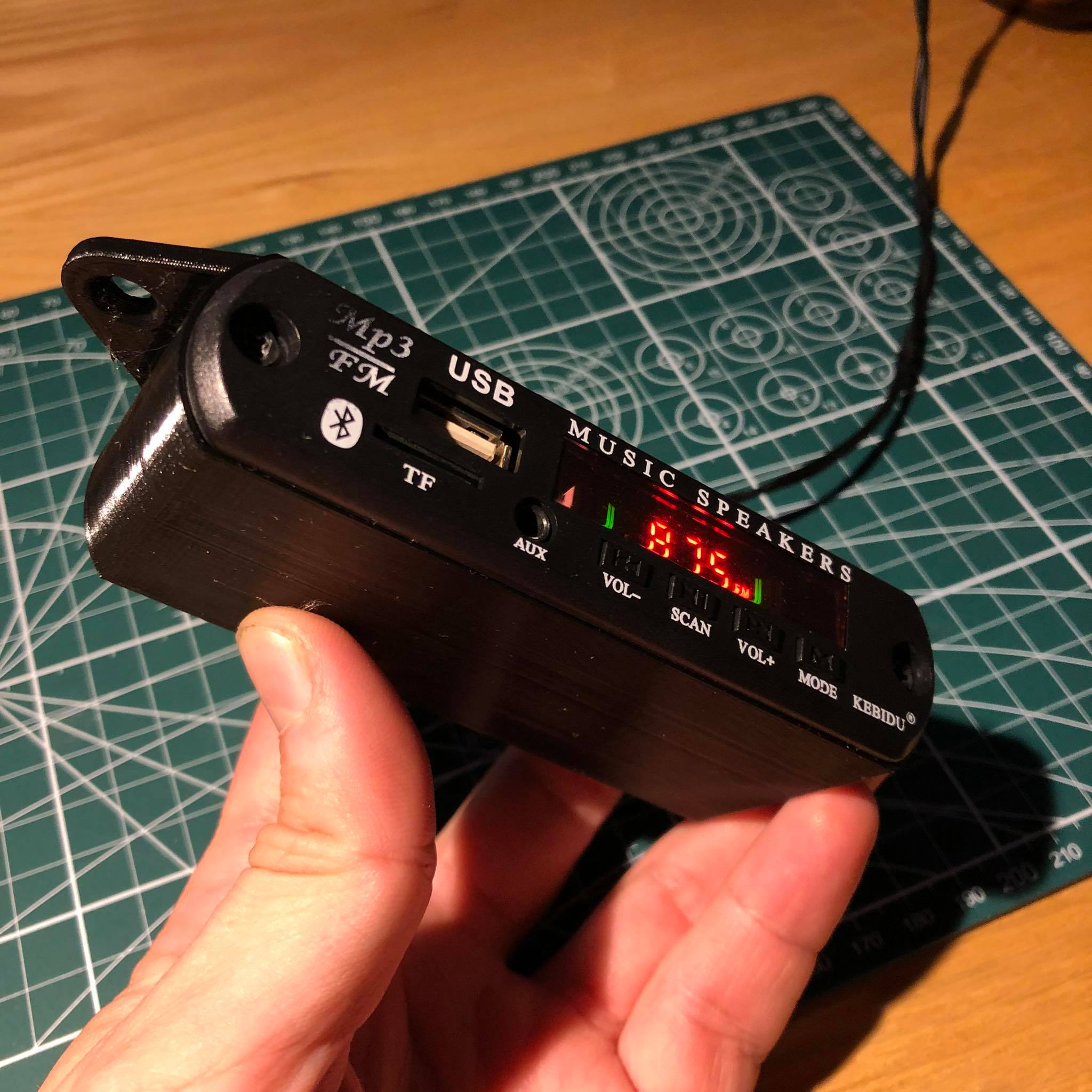 MP3 Bluetooth FM player body (small)