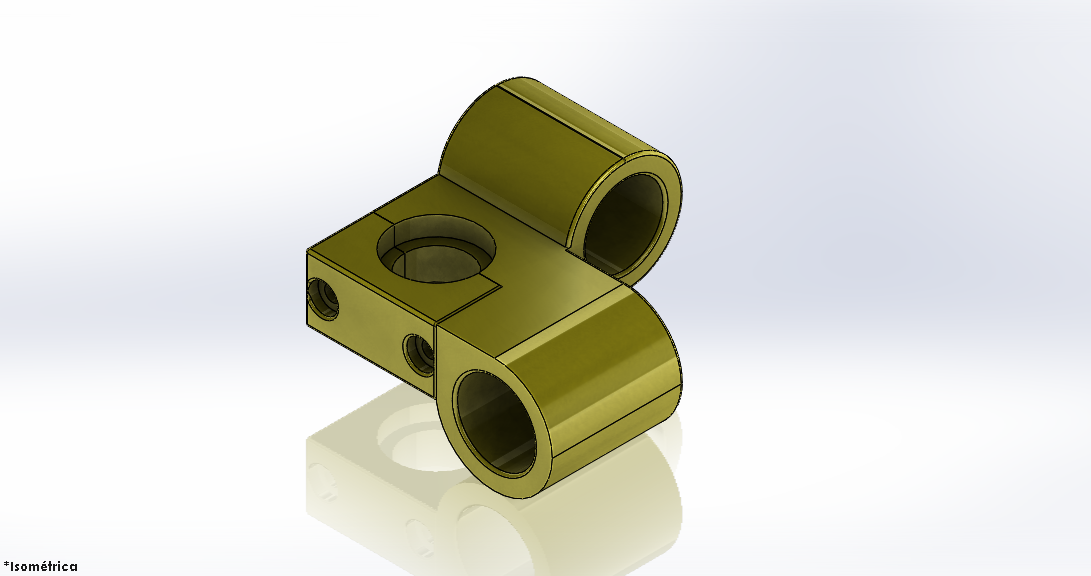 Carro simple Ulticampy V3, 2 rodamientos lm8uu, e3d v6