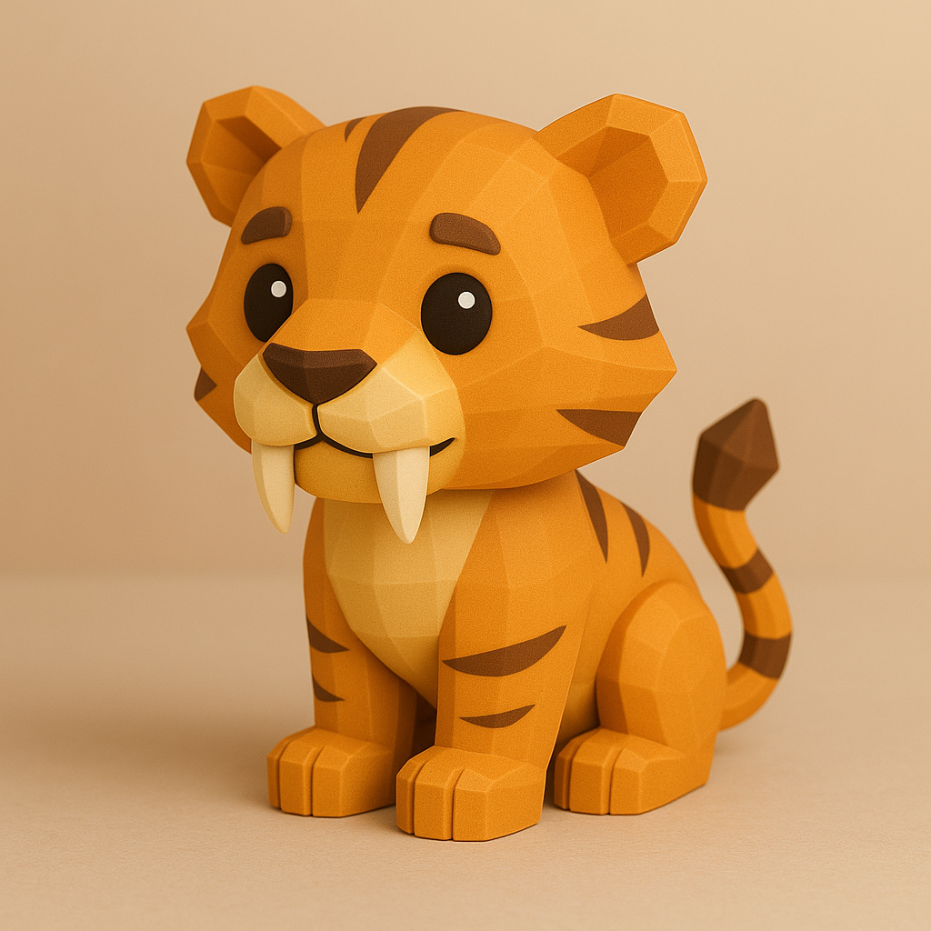 Mini Saber-tooth Tiger