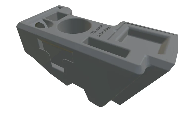 Toyota Landcruiser centre console