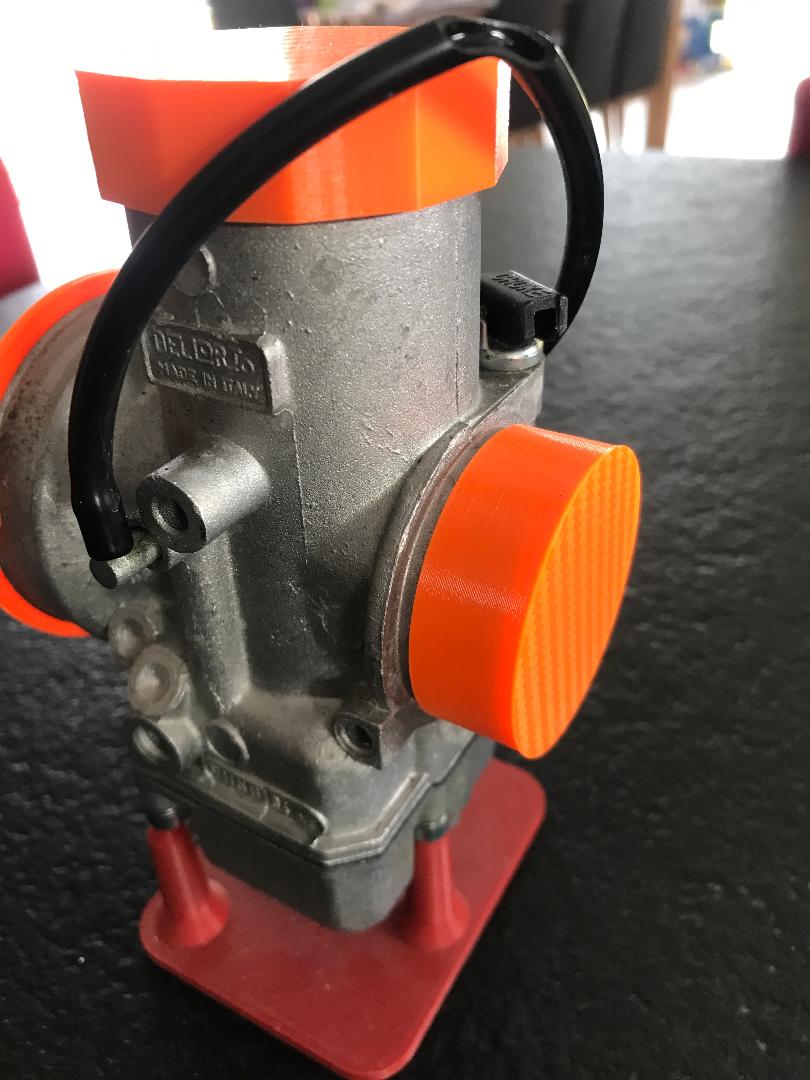 Obturateur carburateur Dellorto Rotax Max Evo côté admission