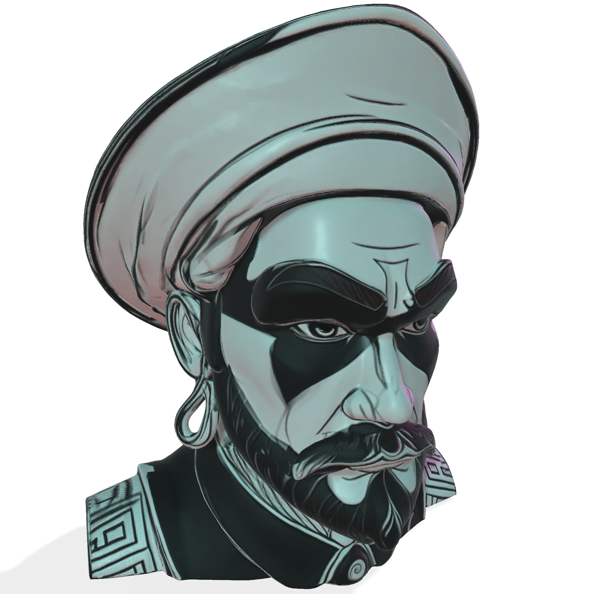 Mystical Turban Bust