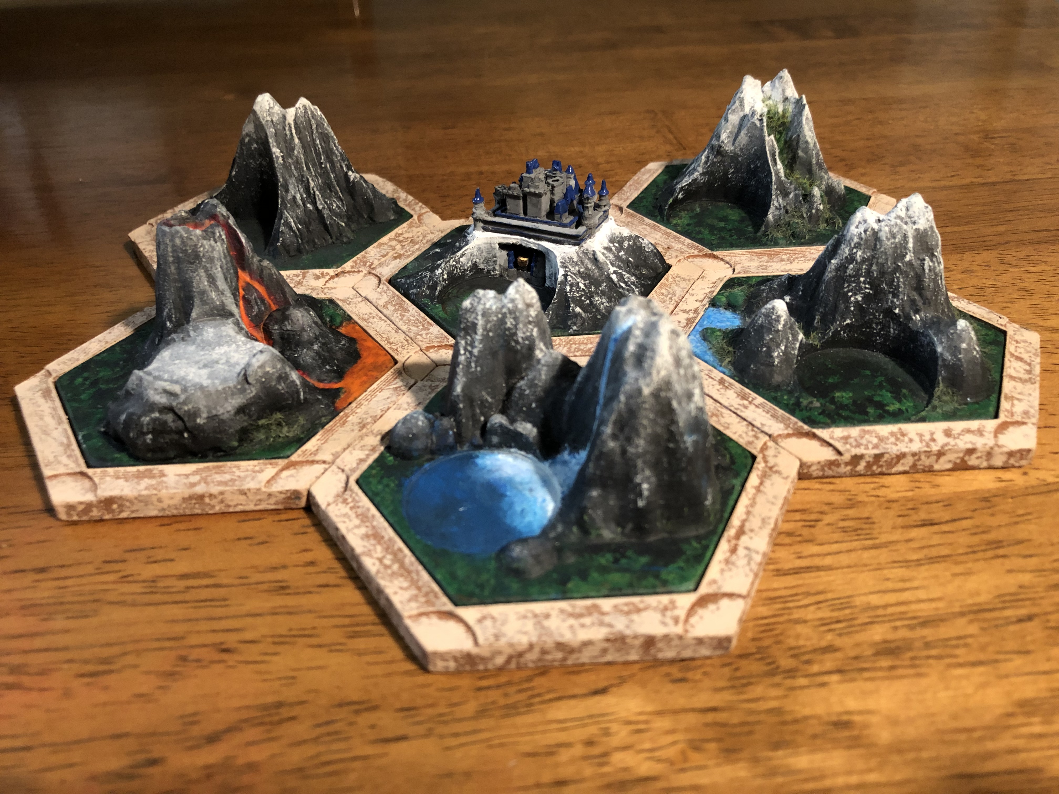 Catan Ore Variants For Dakanzla 2.0 Magnetic Base Set