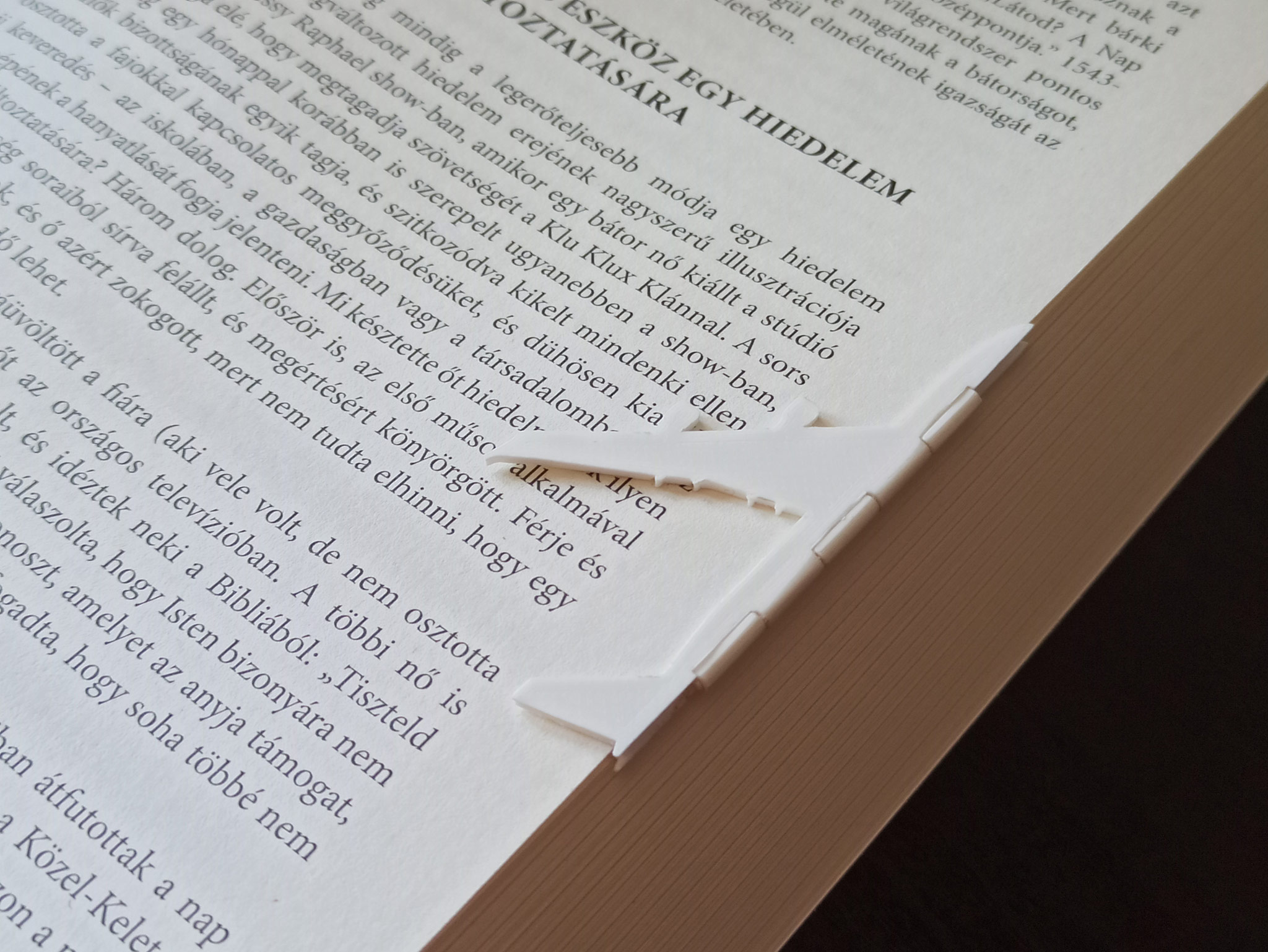 Boeing 747 bookmark