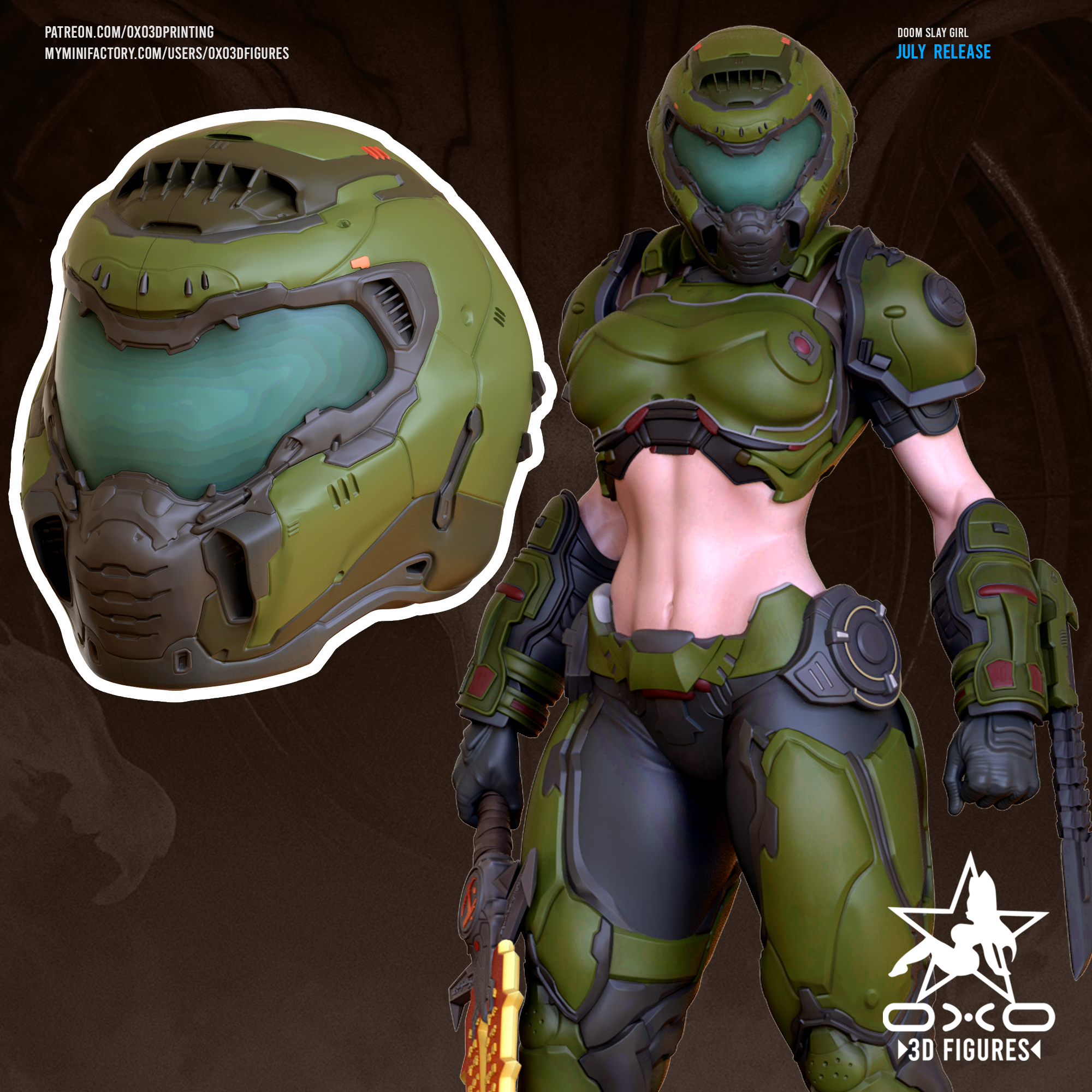 Doom Slayer Helmet