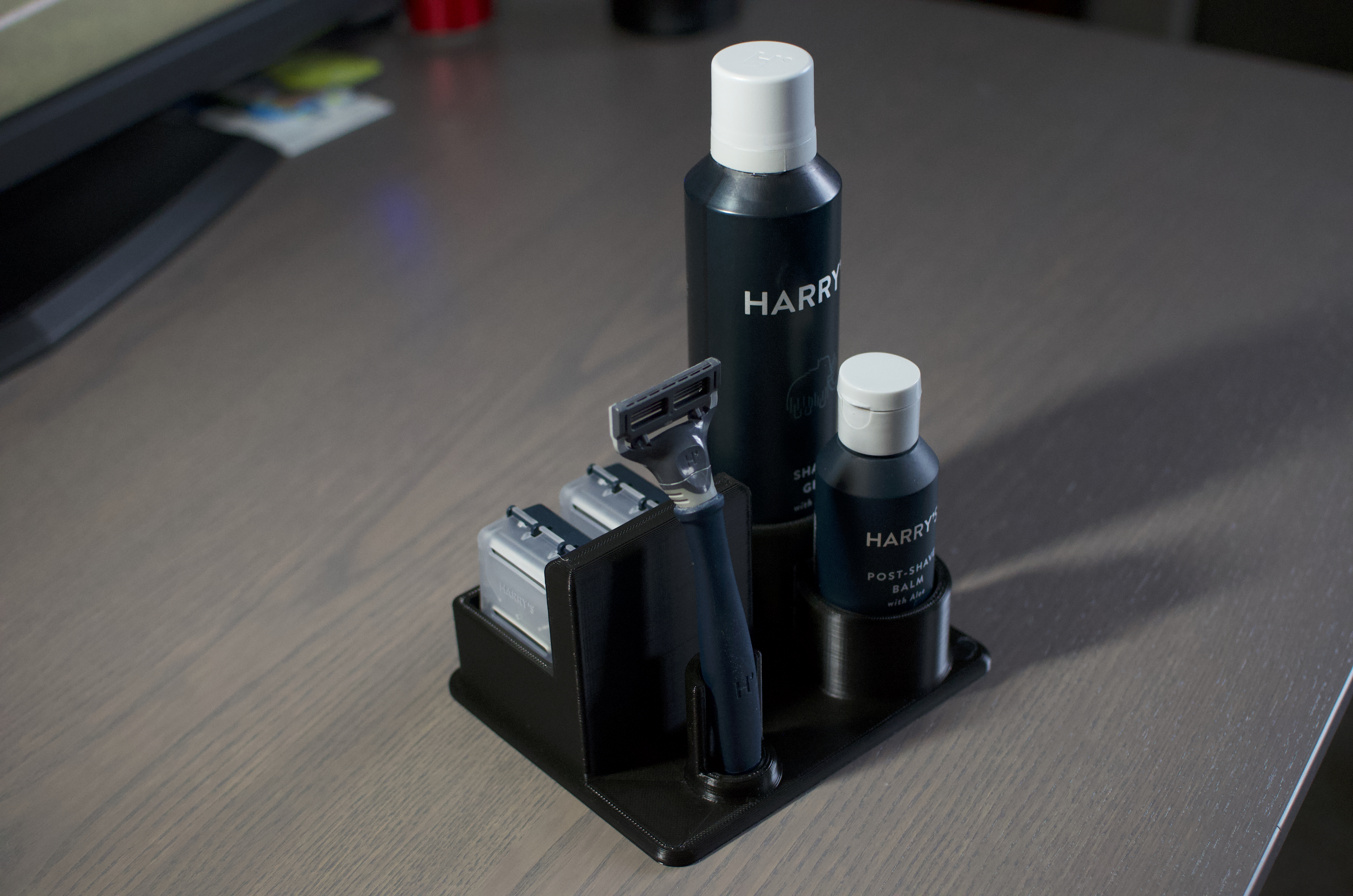 Shaving Supplies Stand