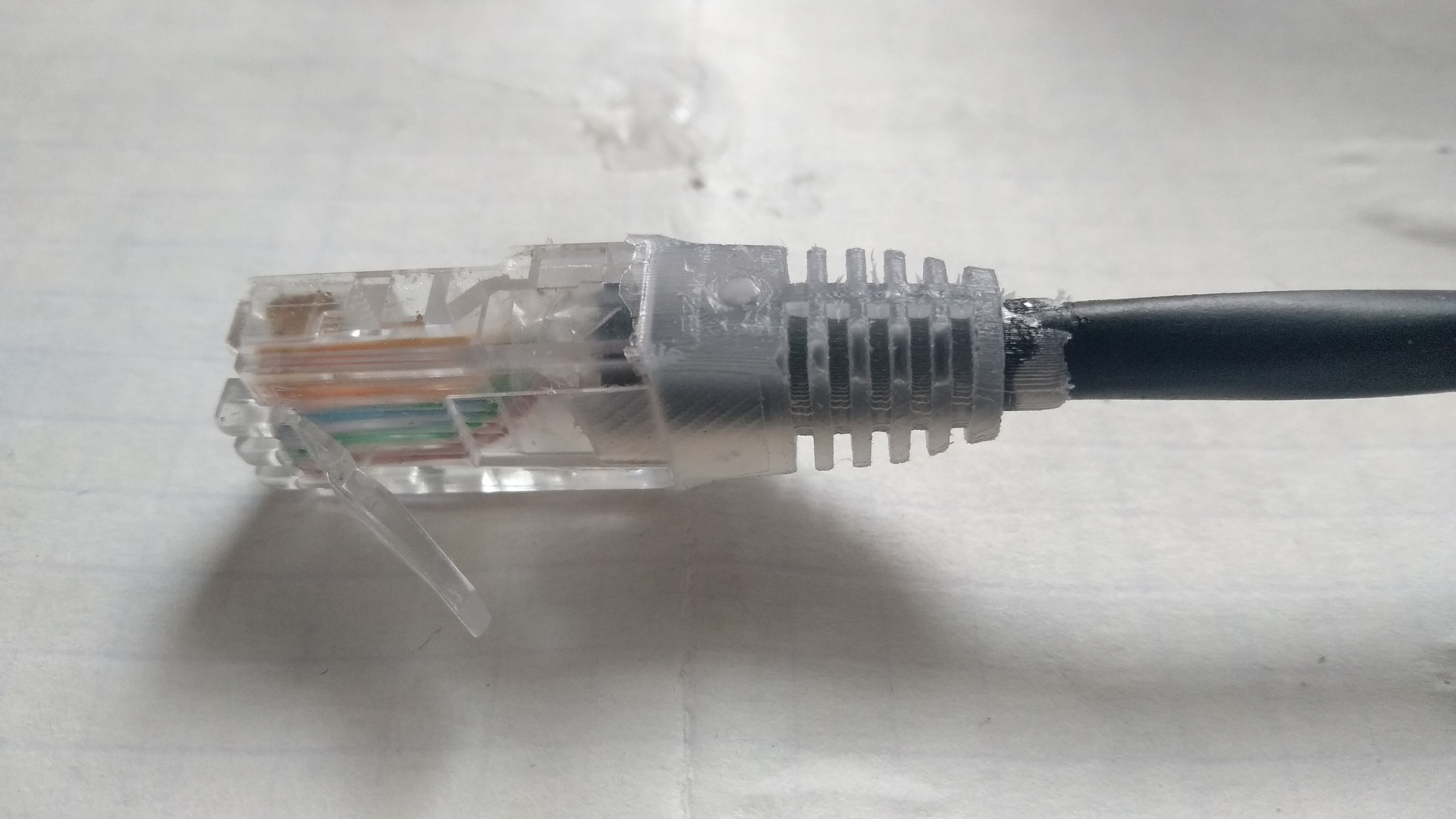 Mold for RJ45 plug
