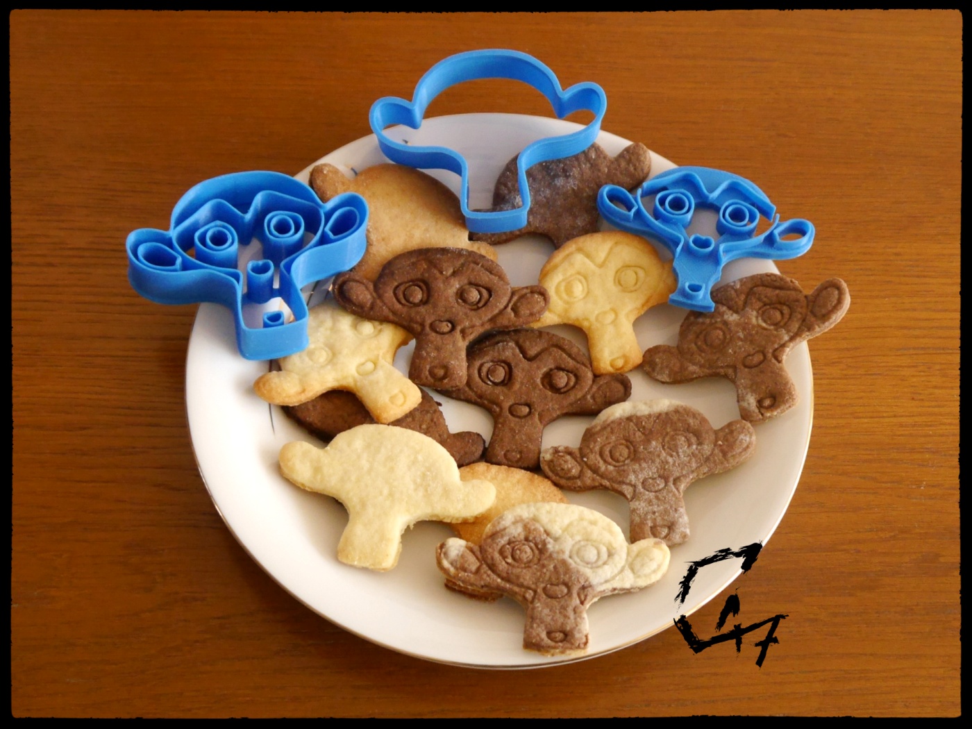 Suzanne (Blender's 'monkey') Cookie Cutter