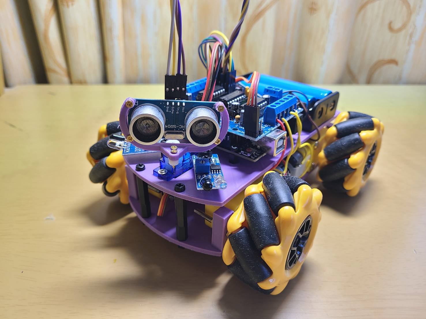 OmniWheelRobotCar