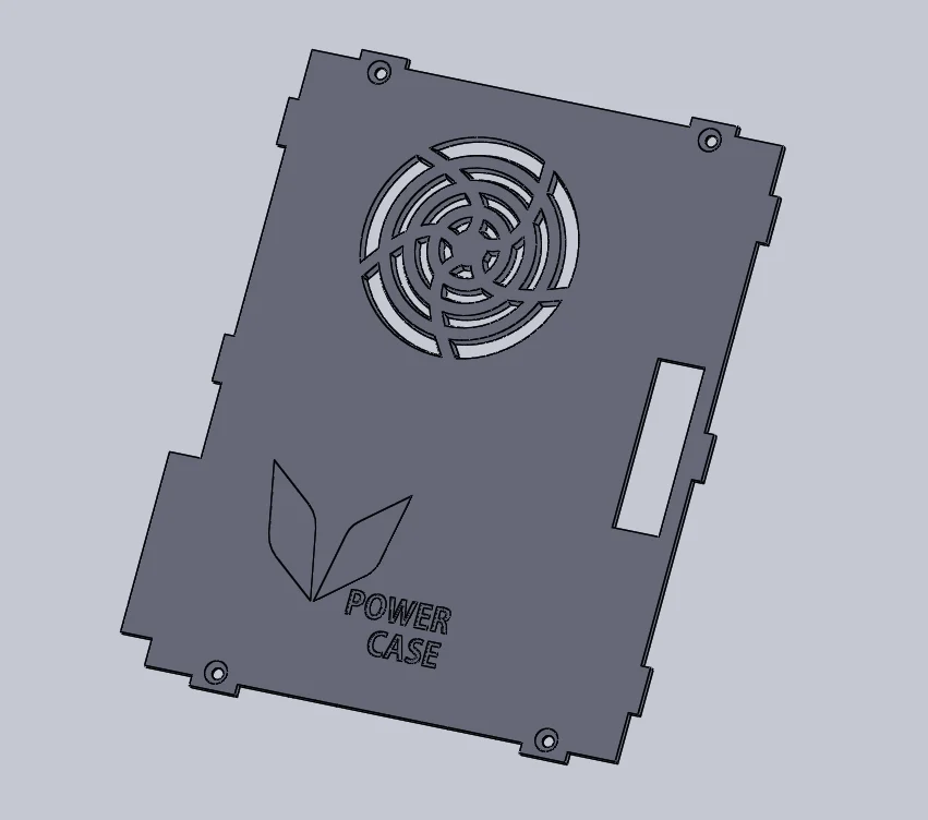 Power Case 3D  mATX or Micro ATX