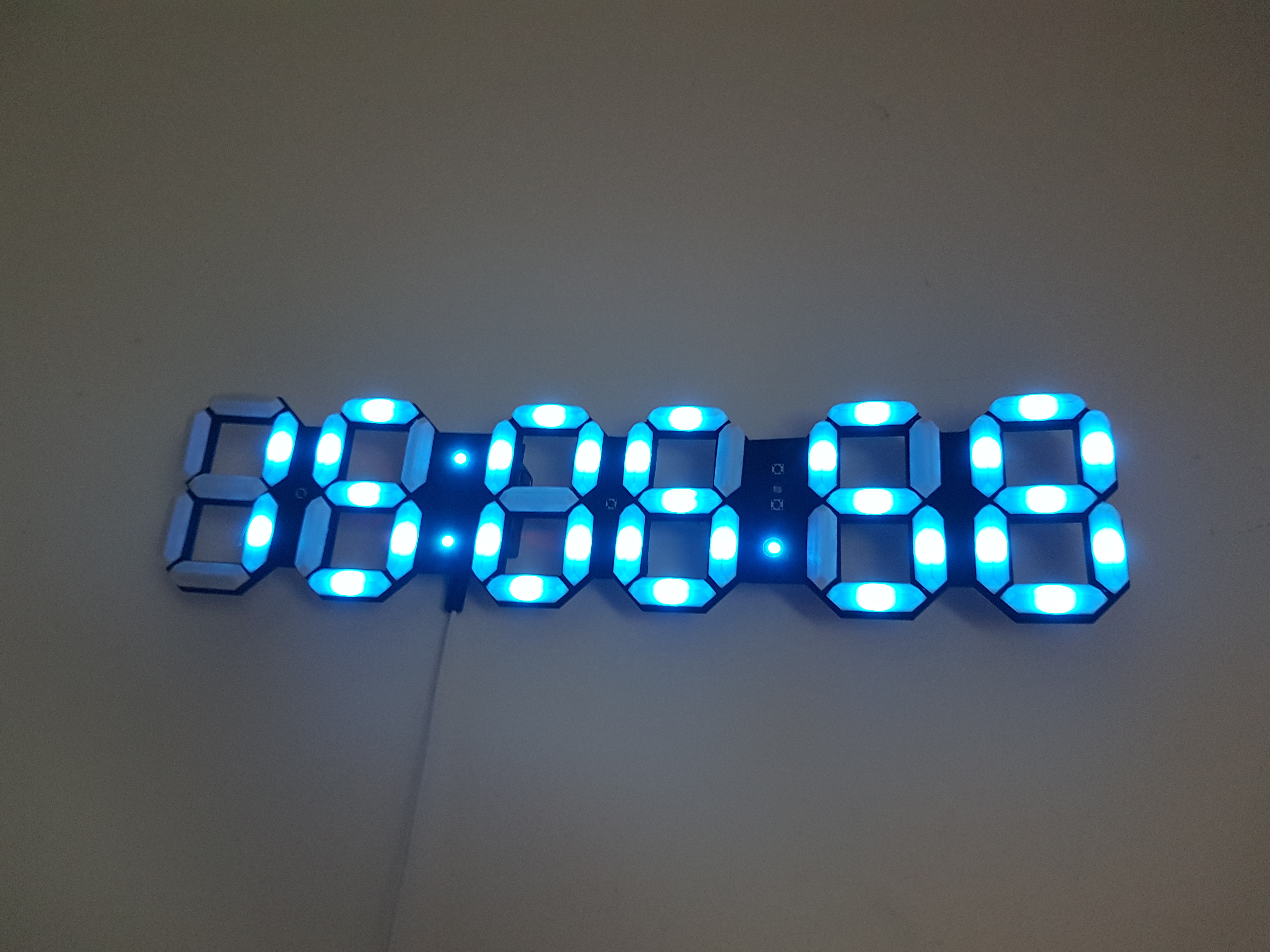 RVB Leds Clock (Horloge LEDS RVB)