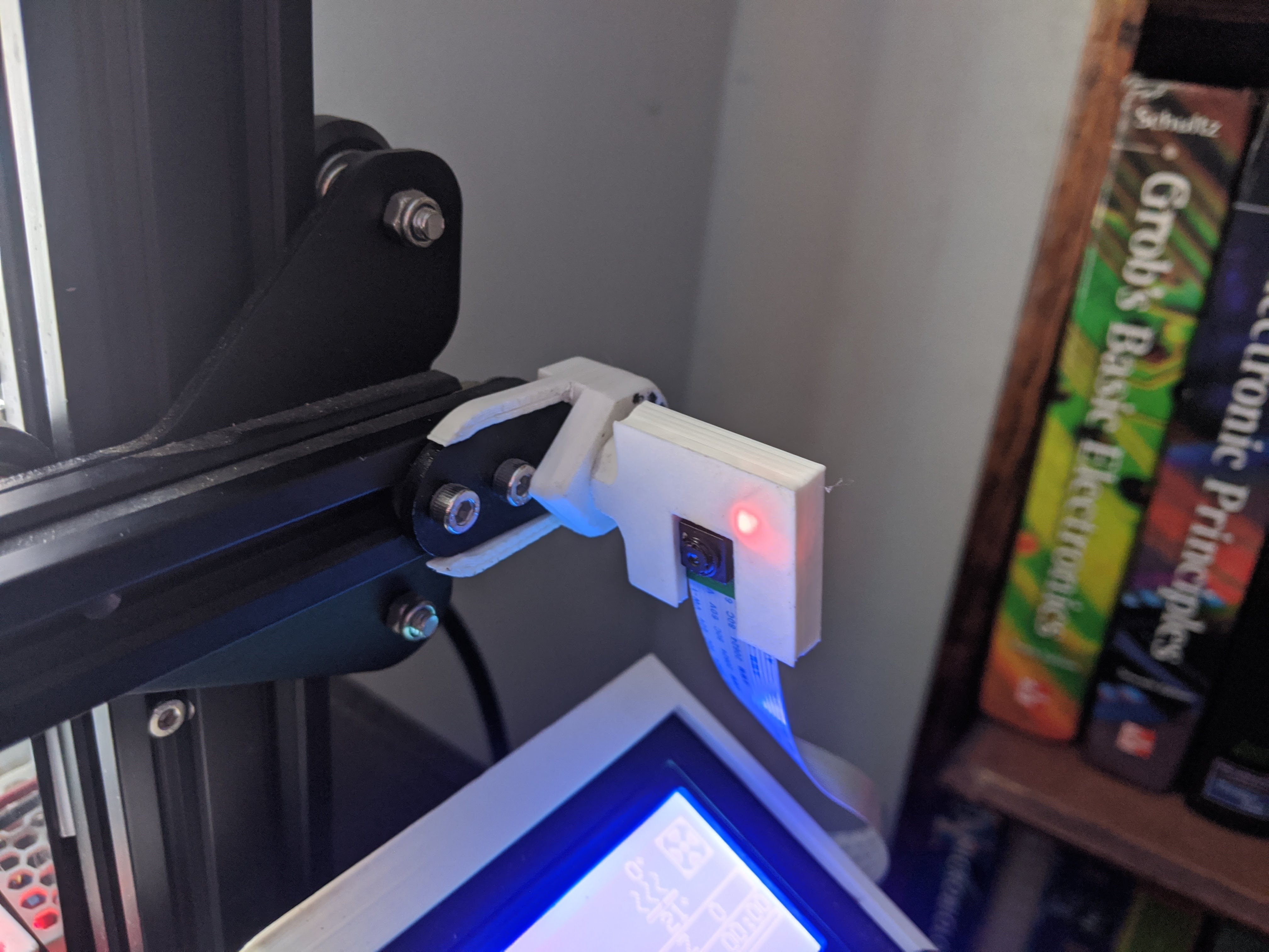 Ender 3 Clip on Cam Mount