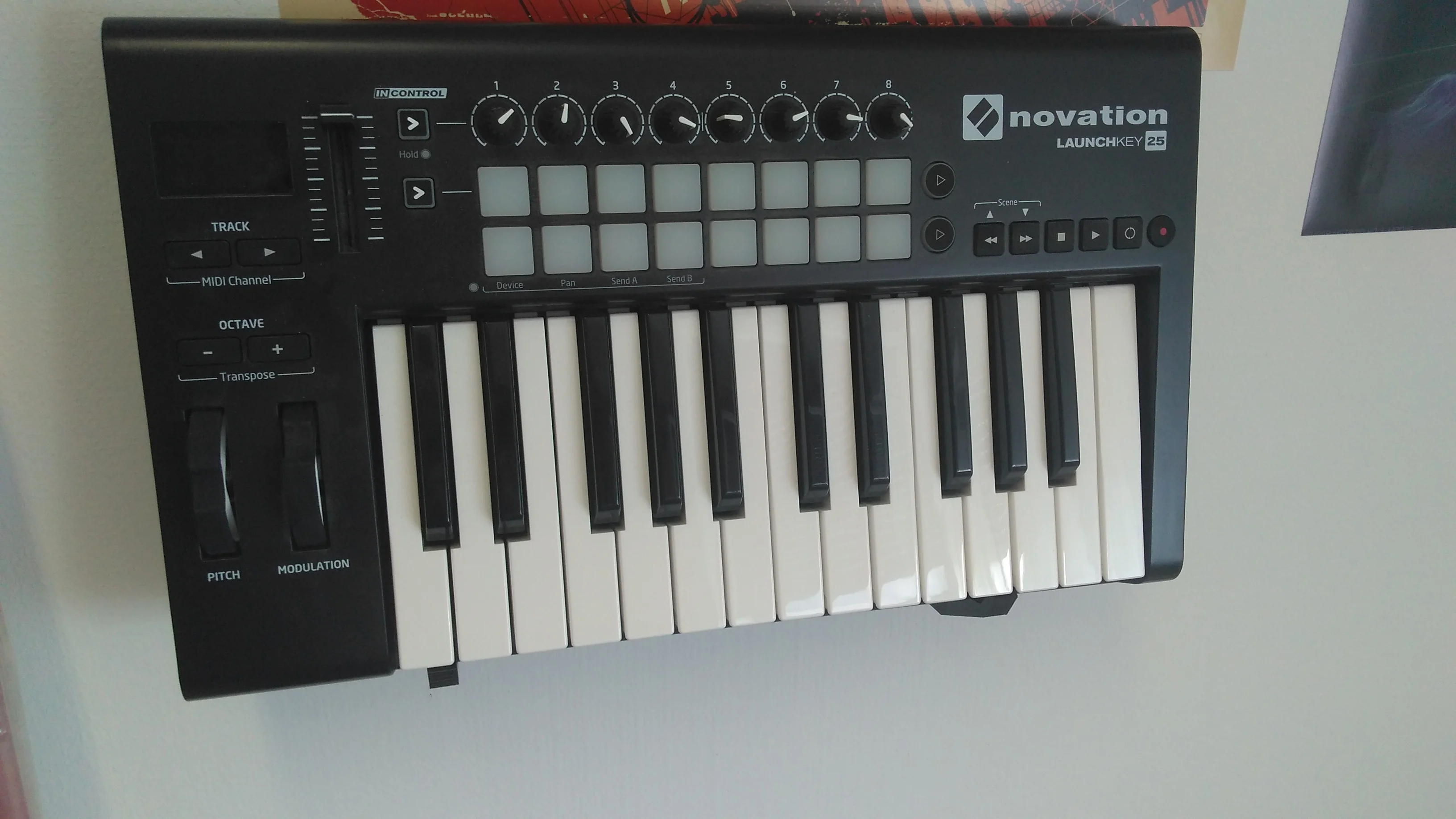 MIDI Controller Wall Mount