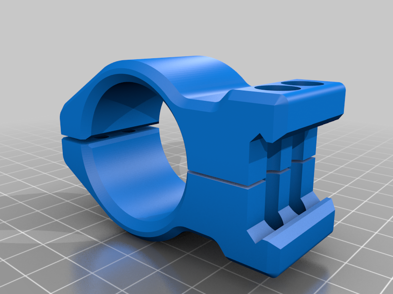 Slim profile scope mounts